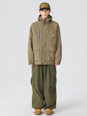 Men's Windproof Hooded Jacket | Casual Camo Outdoor Coat Camo Colors