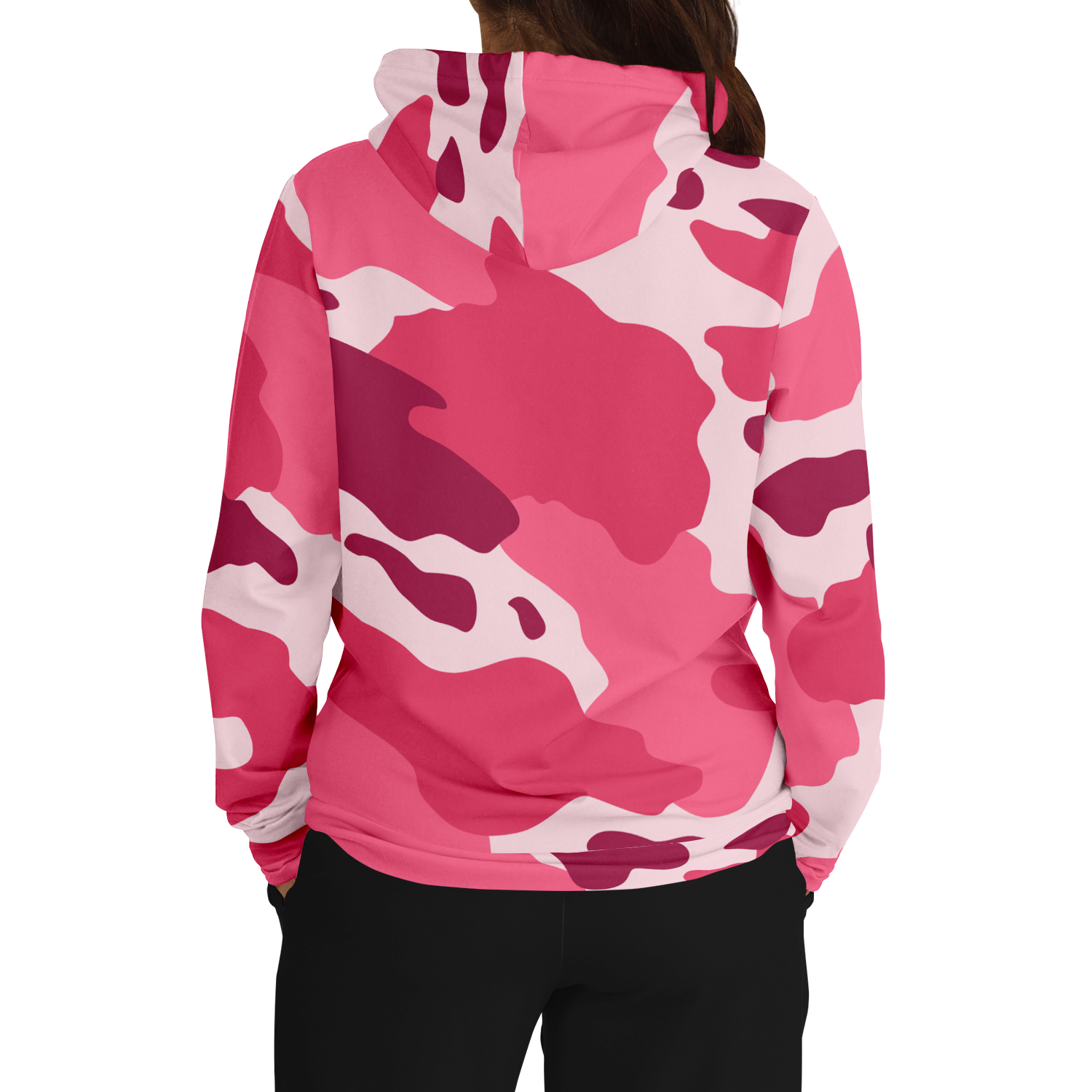 Camo Hoodie | Cherry, Piggy Pink and Rich Maroon Camo Colors