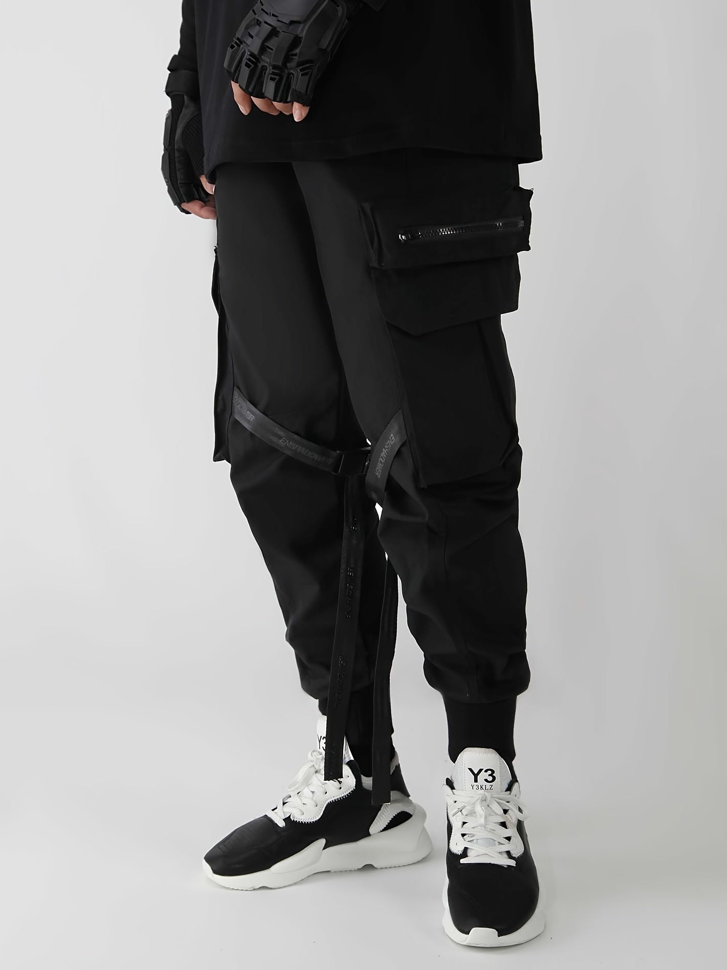 Streetwear Techwear Cargo Jogger Pants for Men Camo Colors