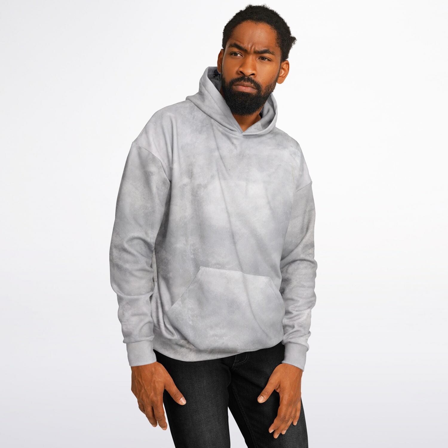 Oversized Concrete Hoodie – Y2K Retro Vintage Streetwear | Camo Colors