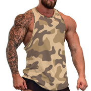Camo Tank Top | Khaki Camouflage Camo Colors