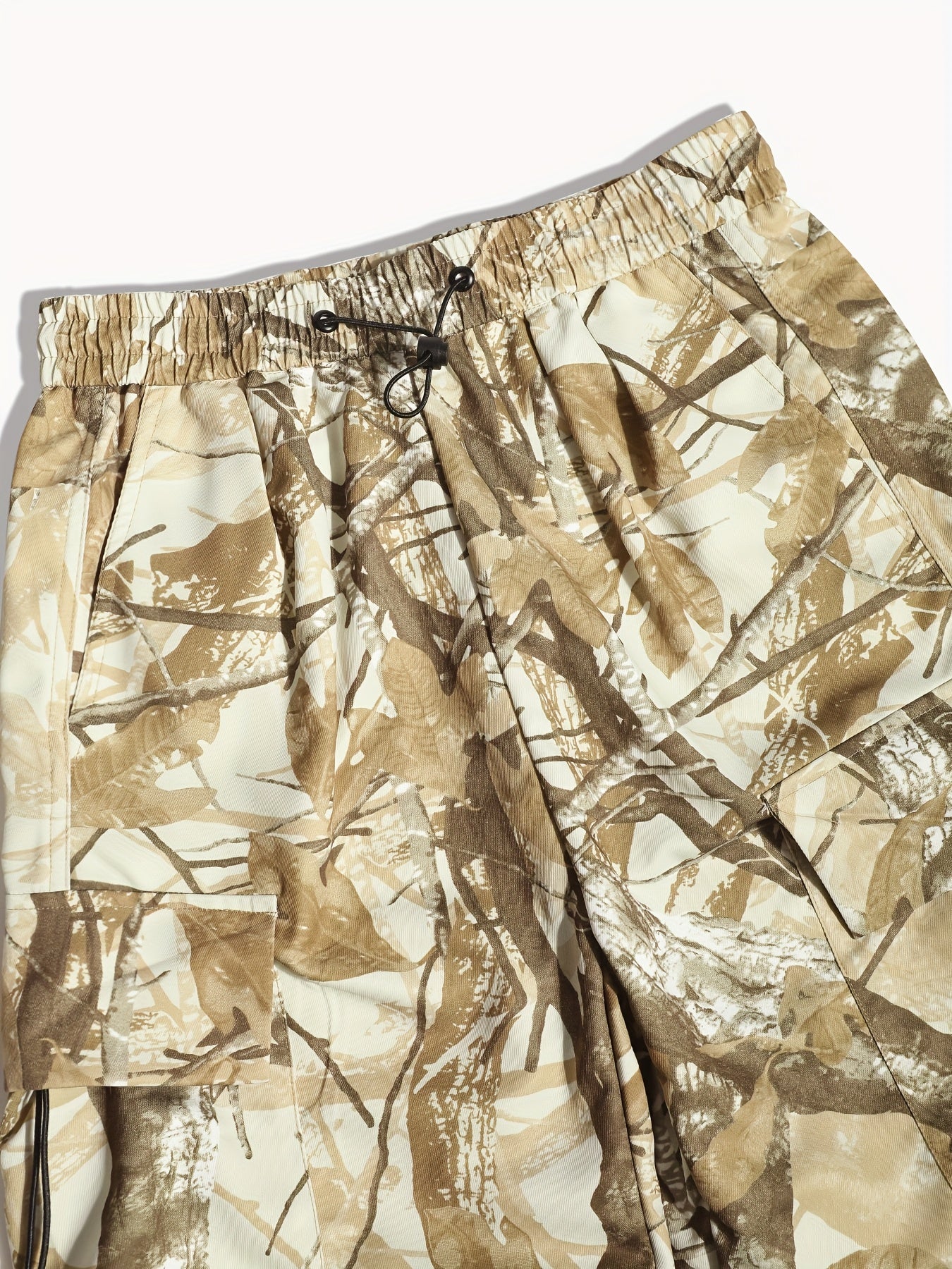 Men's Camo Cargo Pants with Multi-Pocket | Loose Fit Camo Colors
