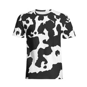 Camo T-shirt | Cotton | Unisex | Black & White Camo Colors