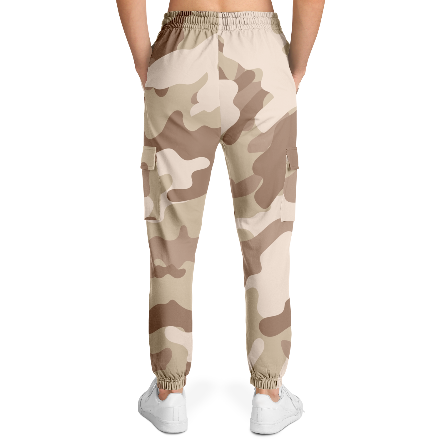 Camo Cargo Pants | Unisex | Brown Desert Camouflage Camo Colors