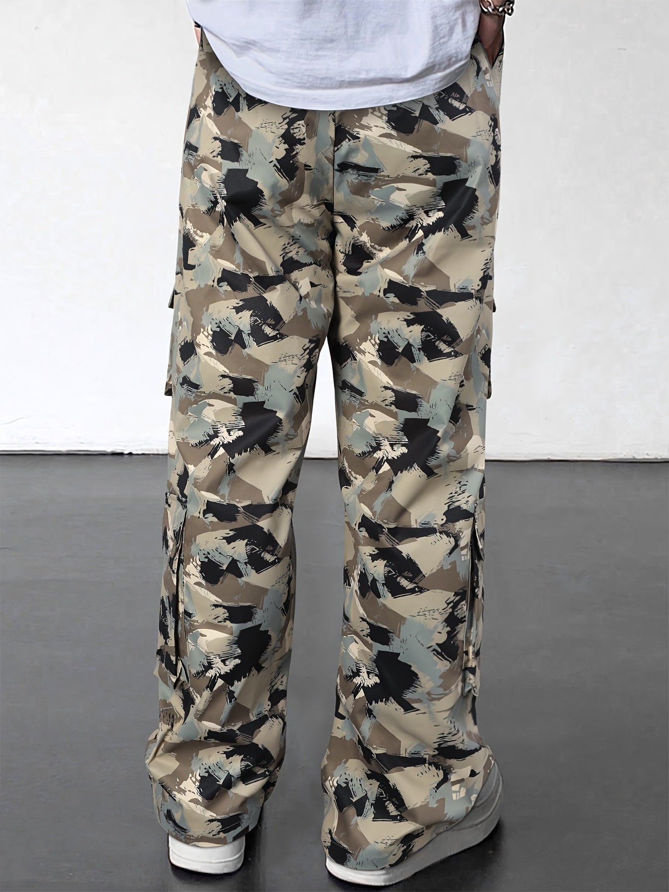 Men's Camo Cargo Pants | Loose Fit, Multi-Pocket Design Camo Colors