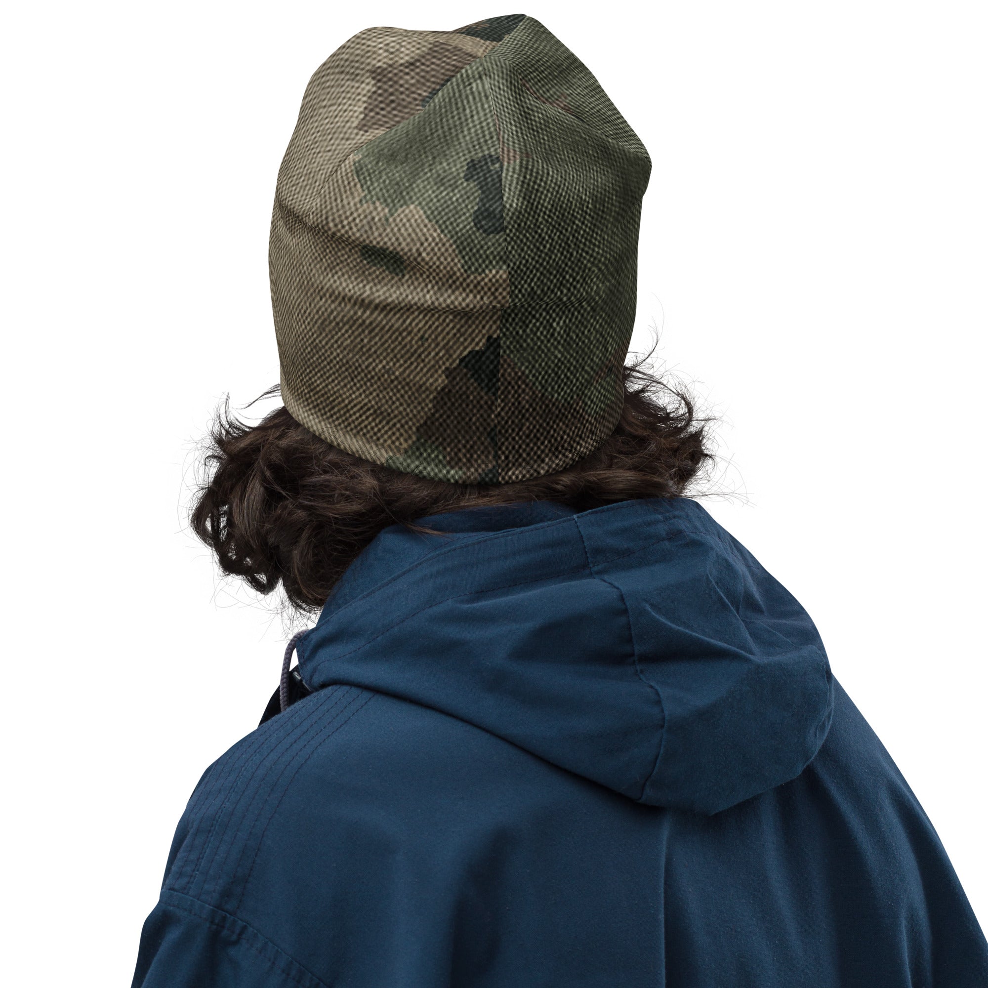 Camouflage Beanie | Dirty Brown Camo Colors