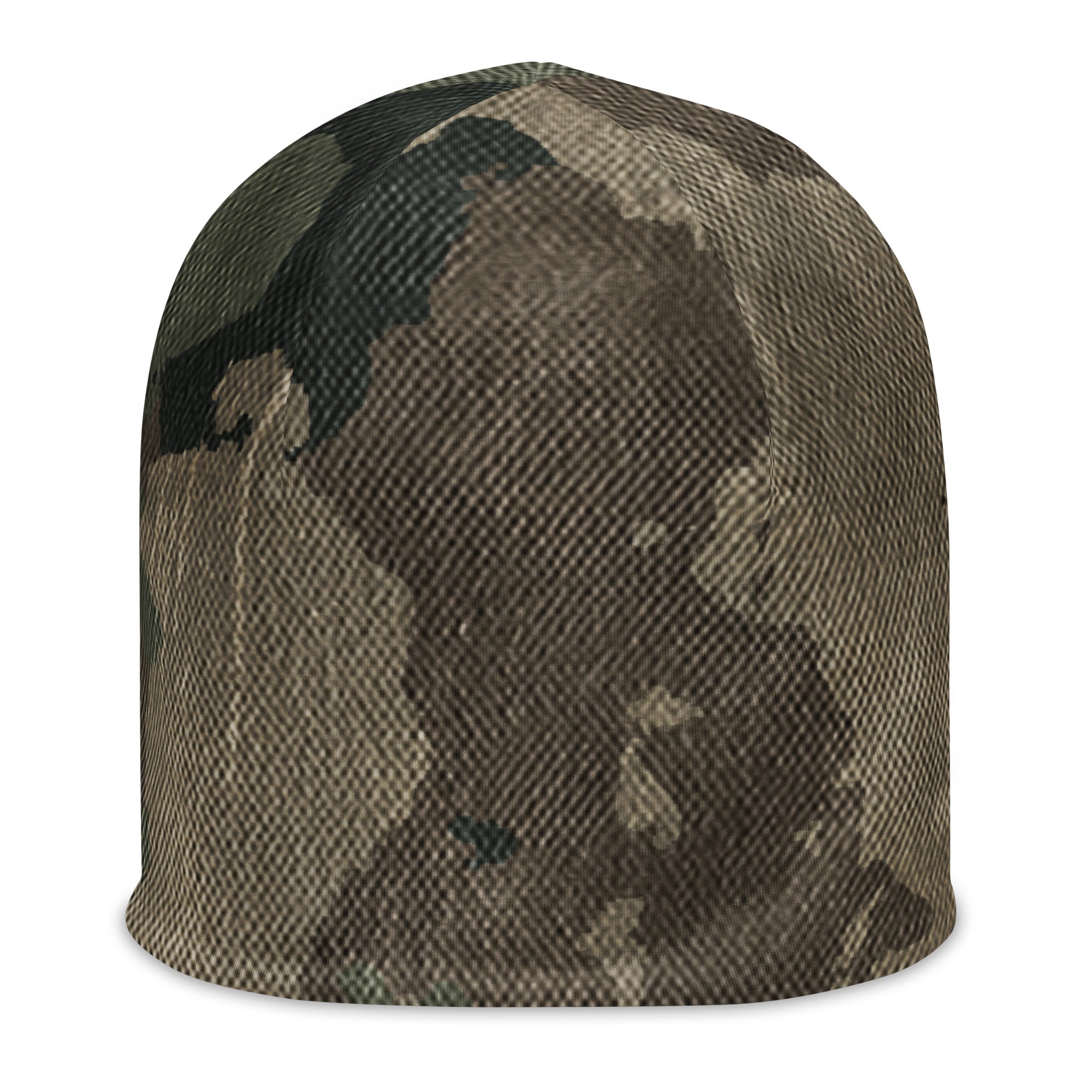 Camouflage Beanie | Dirty Brown Camo Colors