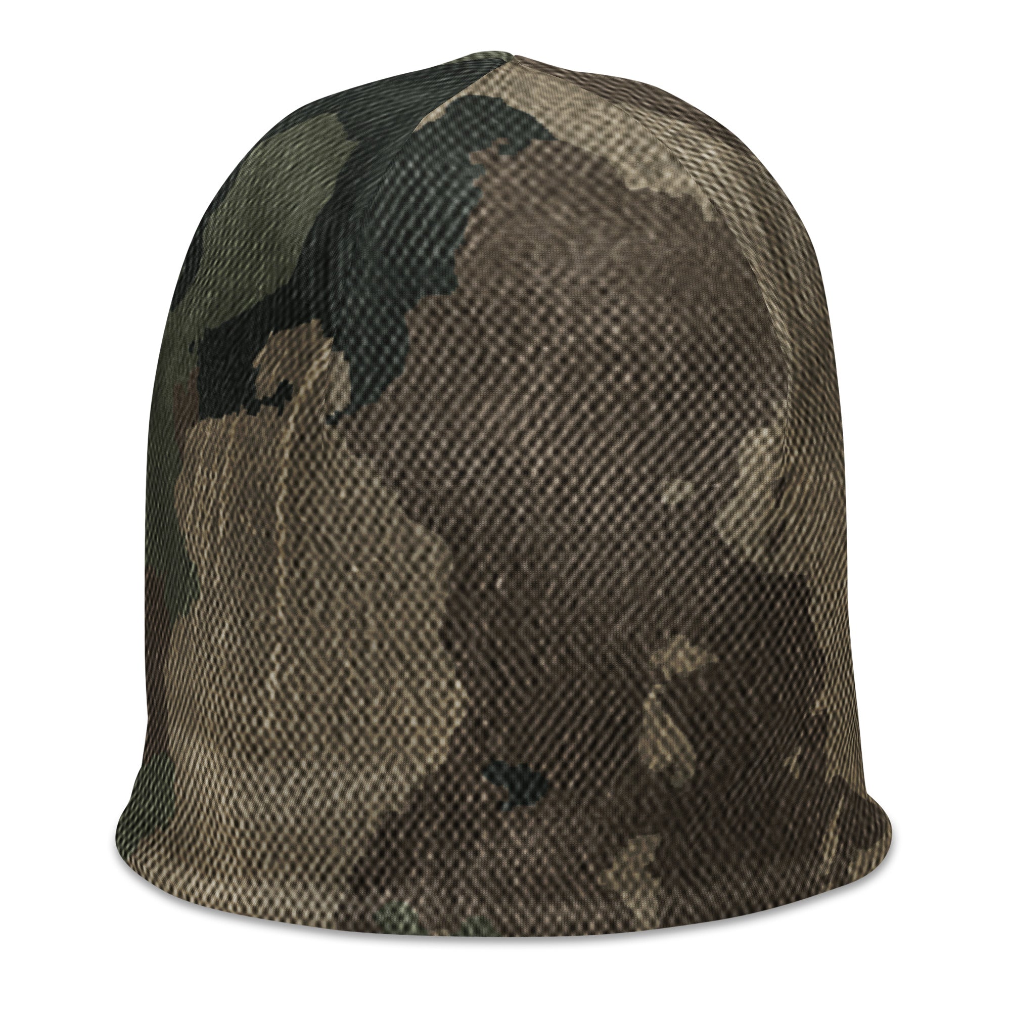 Camouflage Beanie | Dirty Brown Camo Colors
