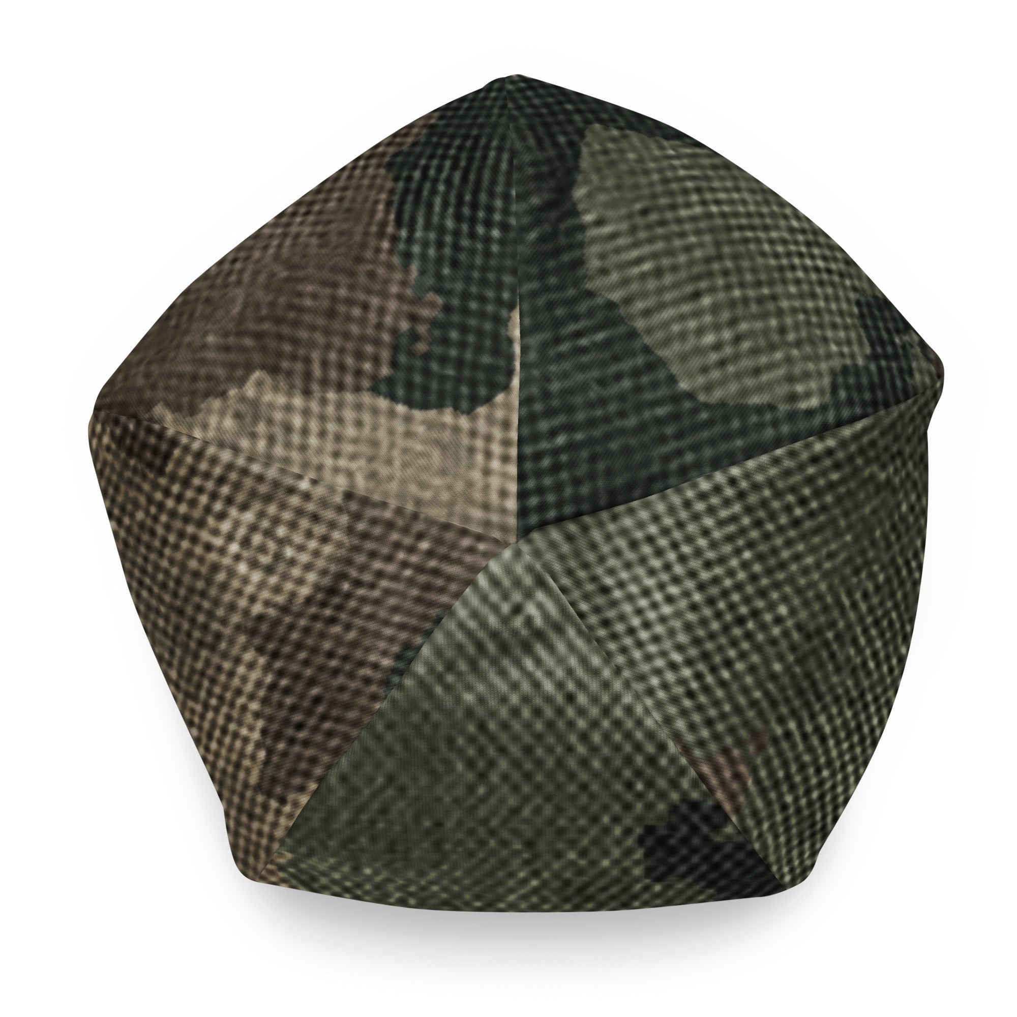 Camouflage Beanie | Dirty Brown Camo Colors
