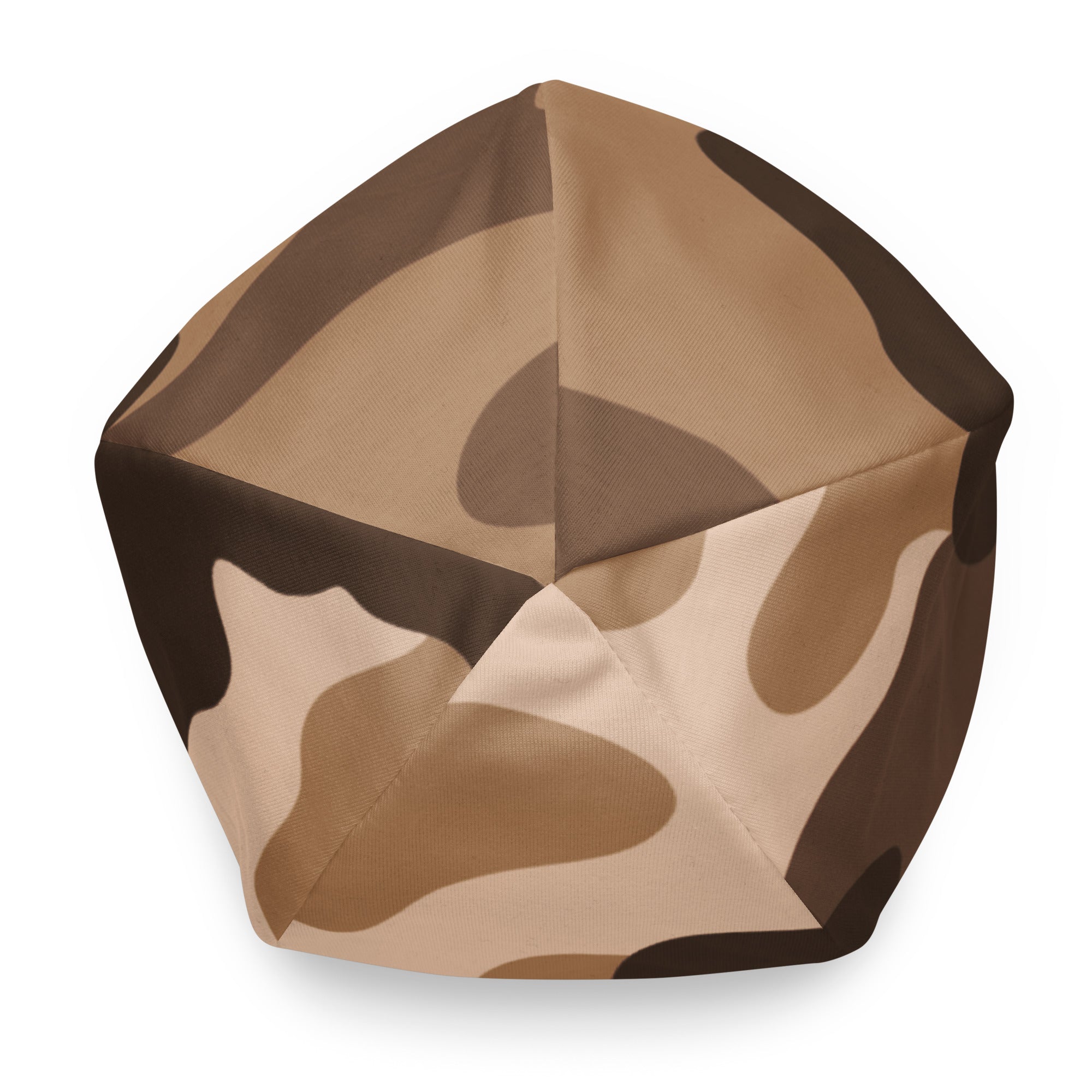 Camo Beanie in Shades of Brown | Military Style | Camo Colors