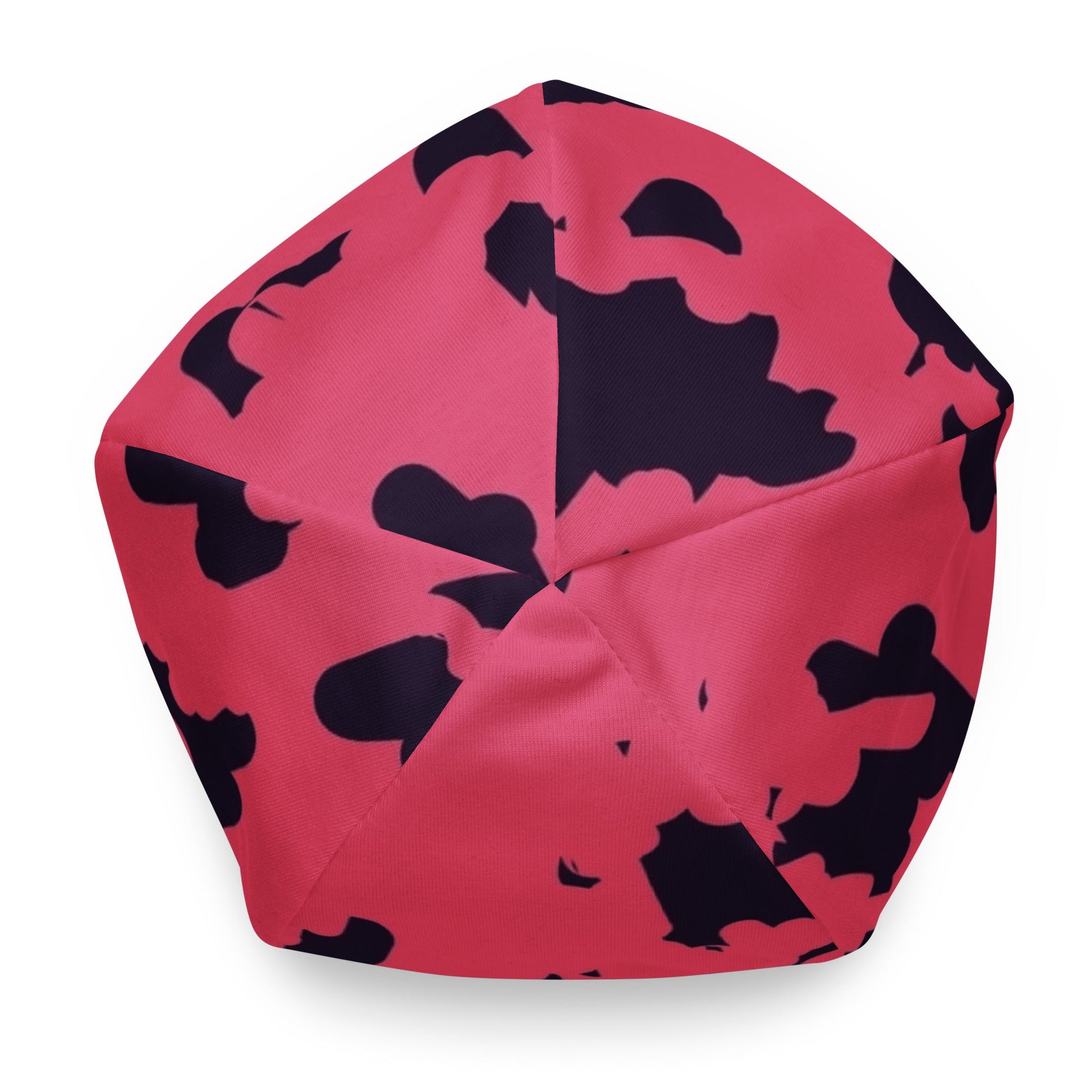 Pink Leopard Beanie with Black Spots | Camo Colors