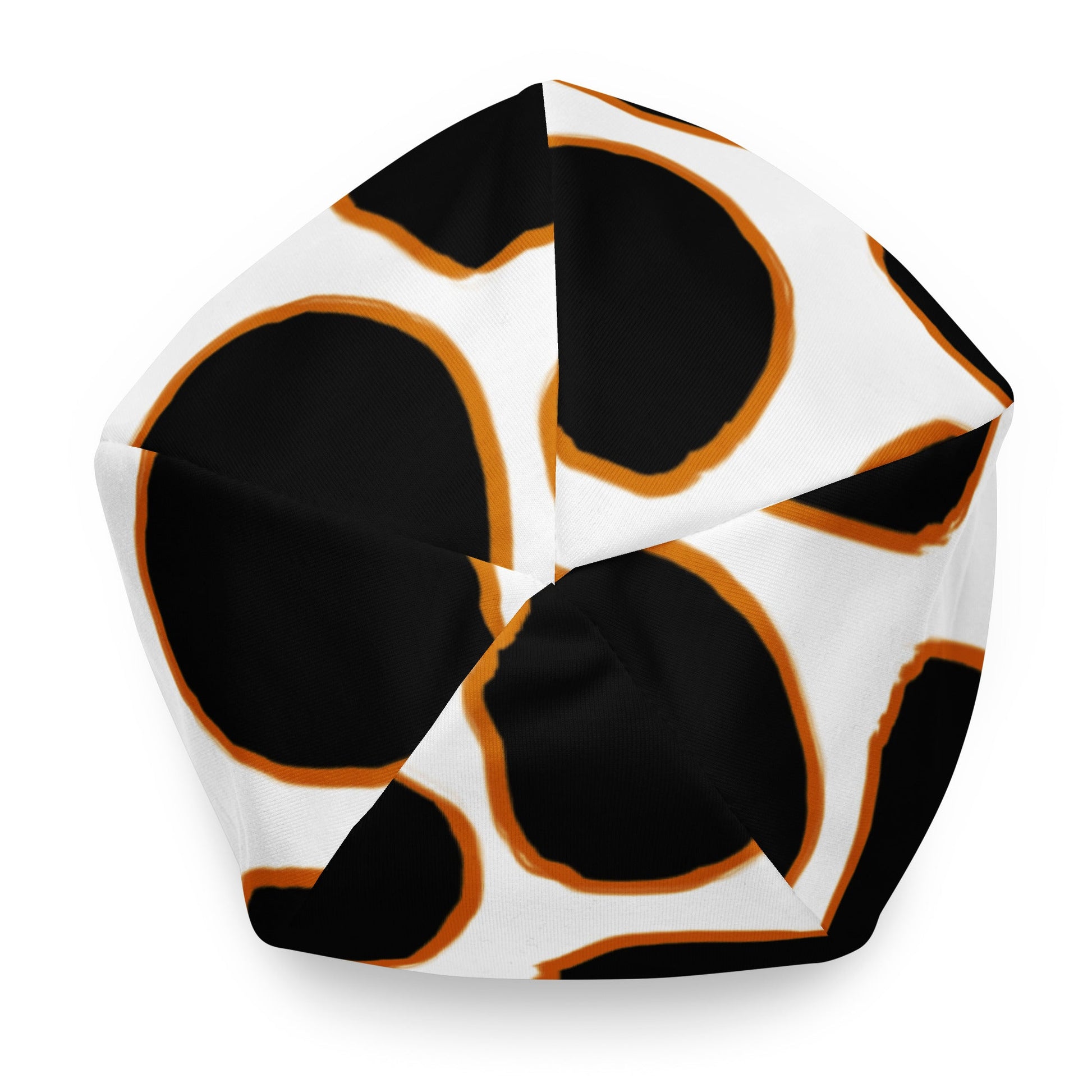 Giraffe Inspired Beanie in White and Black | Camo Colors