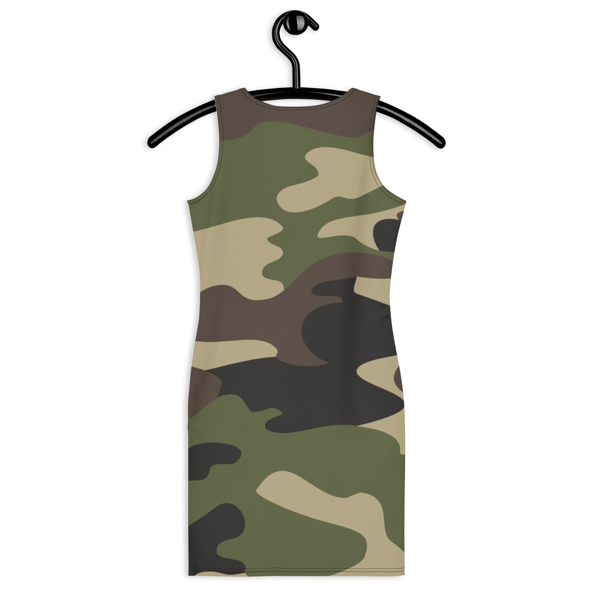Camo Dress | Classic Green | Tight Bodycon Fit Camo Colors