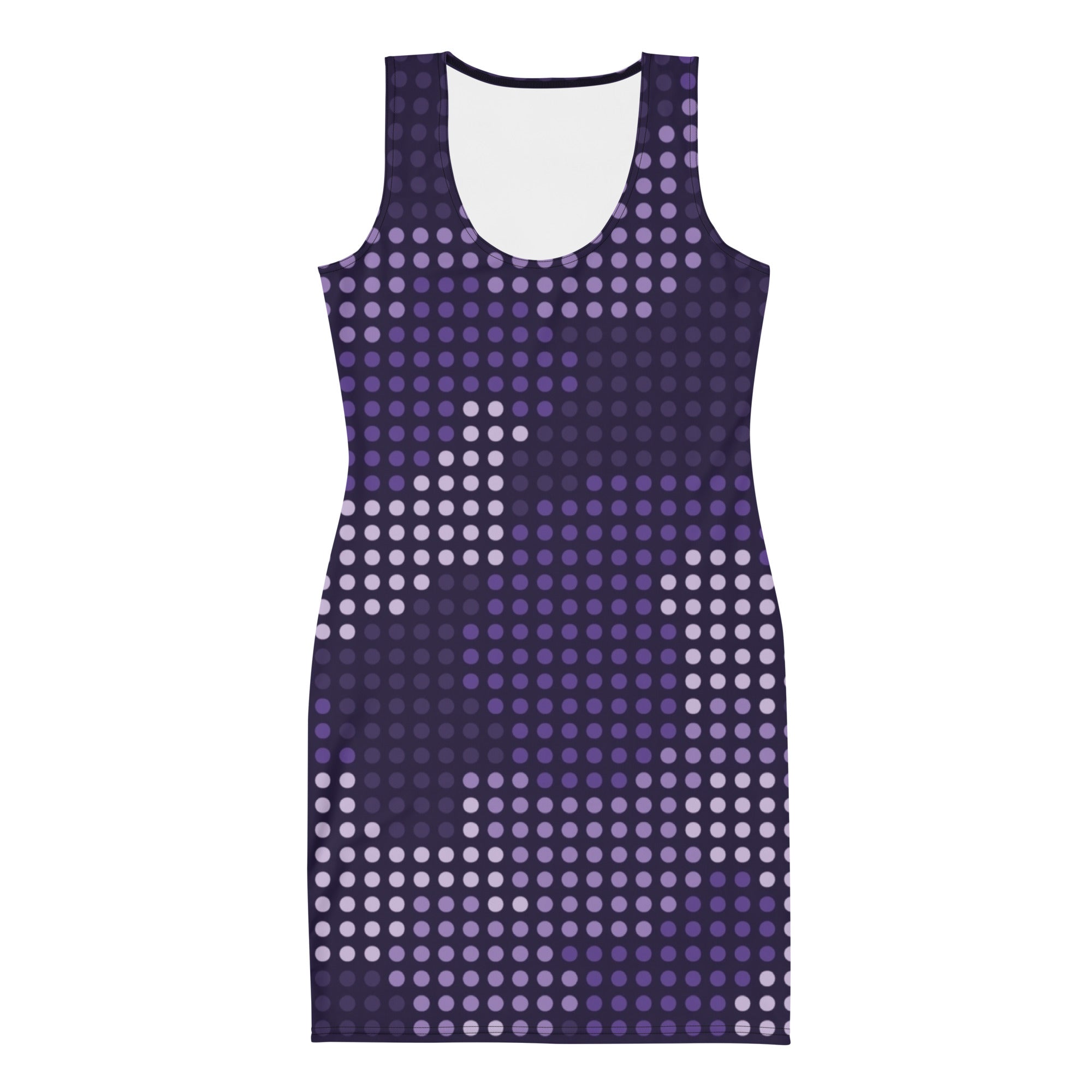 Camo Dress | Blue LED | Tight Bodycon Fit Camo Colors