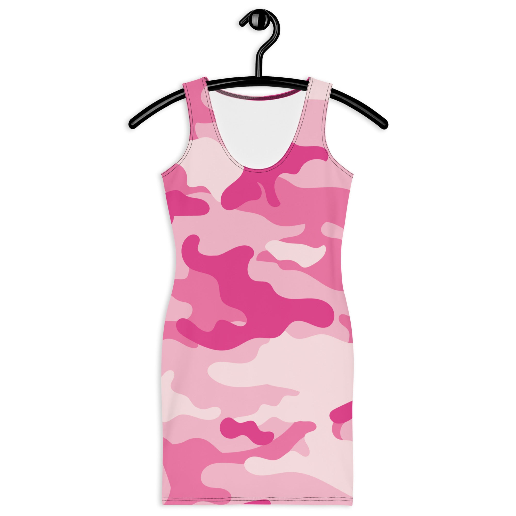 Camo Dress | Lavender Pink | Tight Bodycon Fit Camo Colors