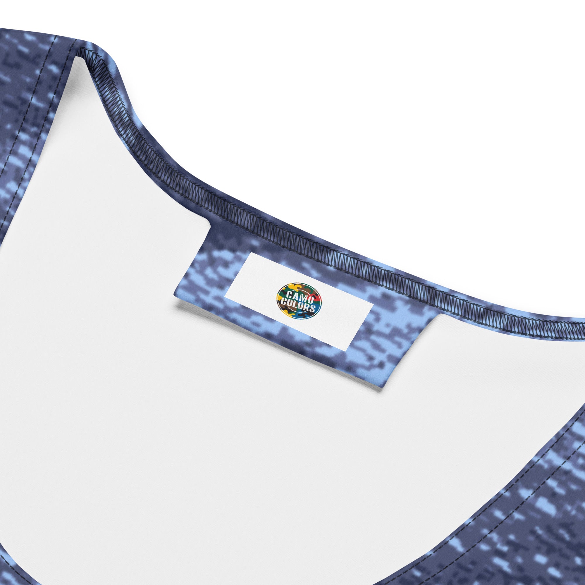 Camo Dress | Denim Blue | Tight Bodycon Fit Camo Colors