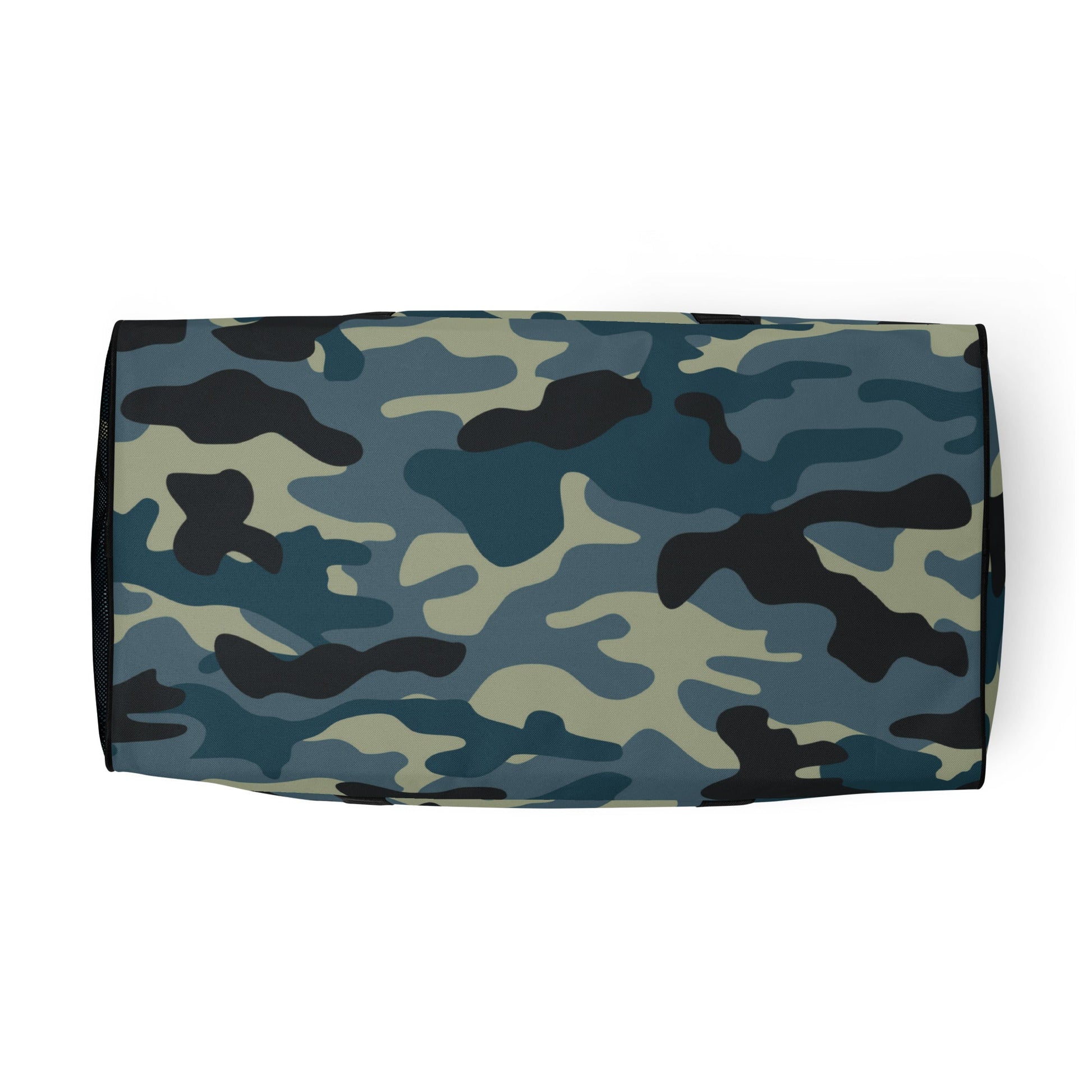 Premium Quality Duffle Bag in Shades of Blue & Charcoal Camo | Camo Colors