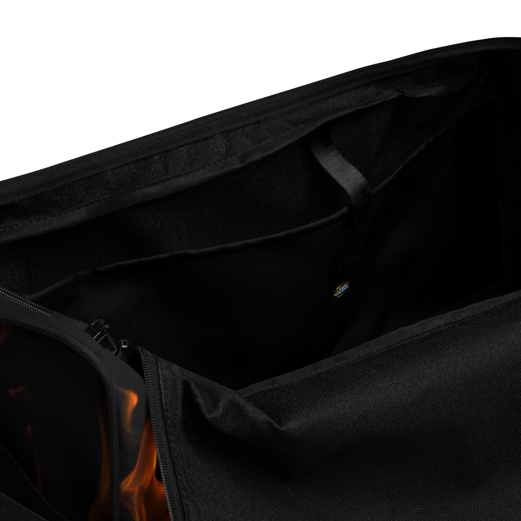 Blazing Flames Duffle Bag | Premium Gym Bag for Style & Performance | Camo Colors