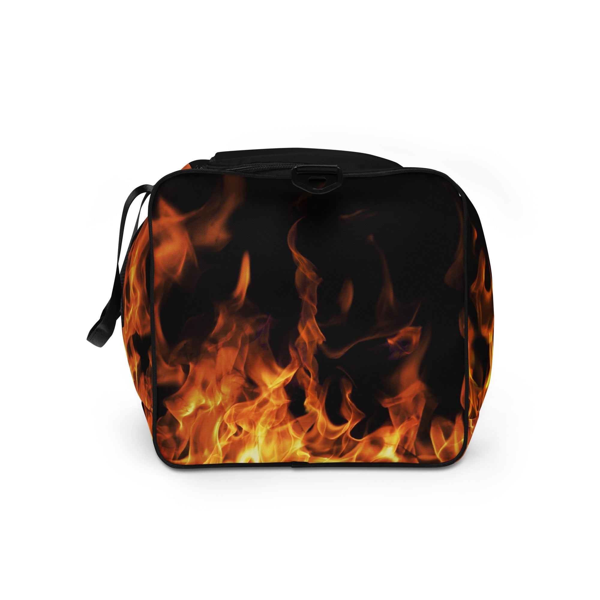 Blazing Flames Duffle Bag | Premium Gym Bag for Style & Performance | Camo Colors