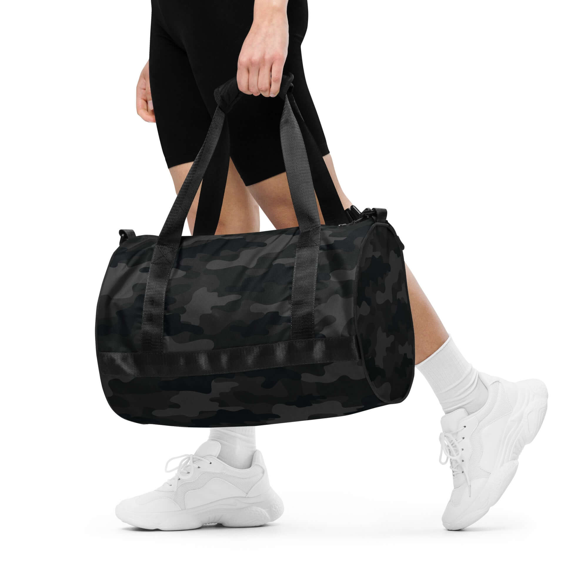 Camo Gym Bag | Black Camouflage Camo Colors