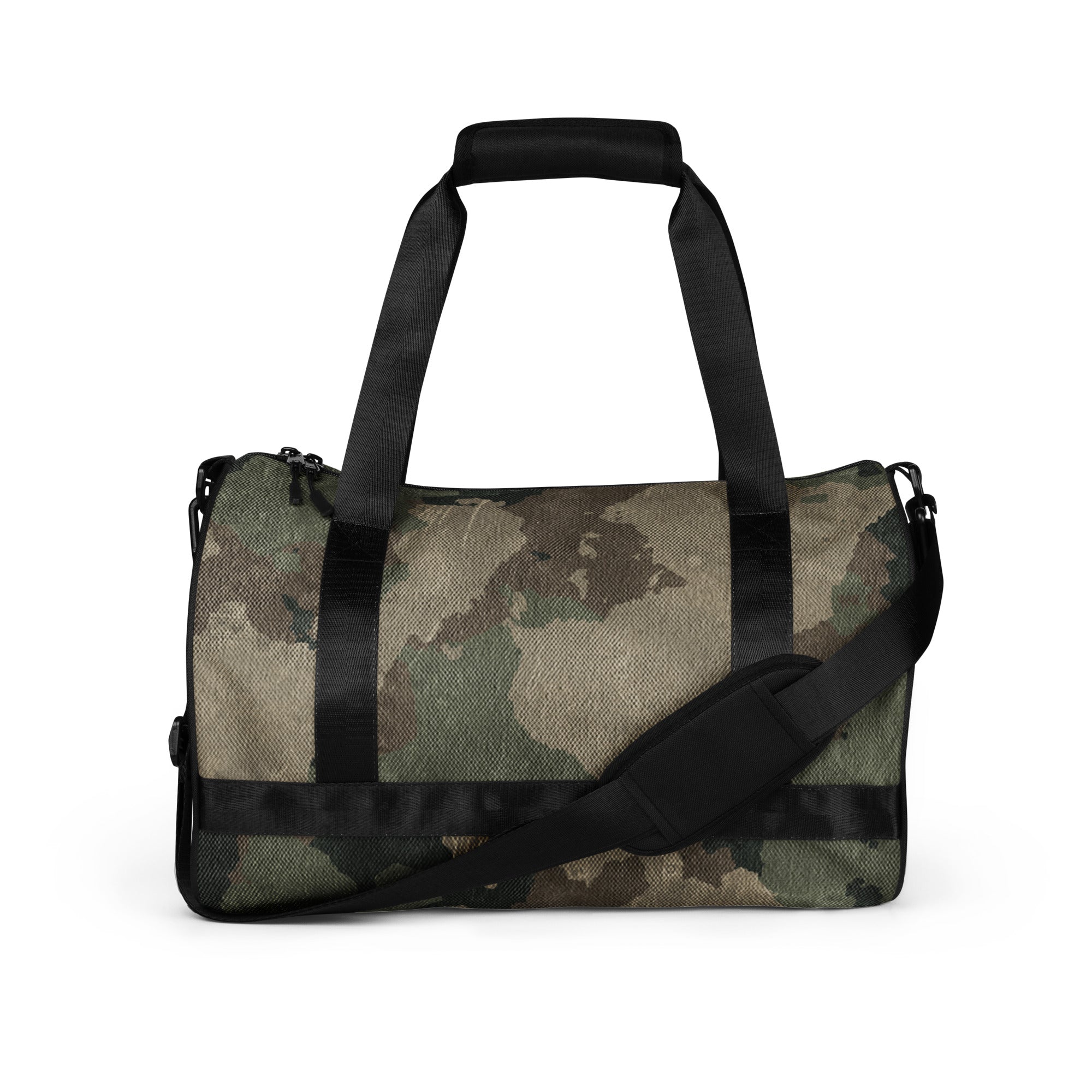 Camo Gym Bag | Dirty Old Brown Camo Colors