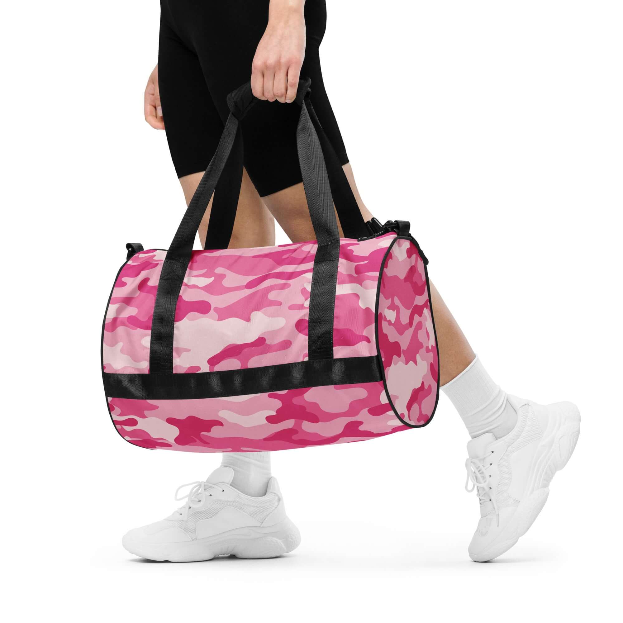 Camo Gym Bag | Lavender Pink Camo Colors
