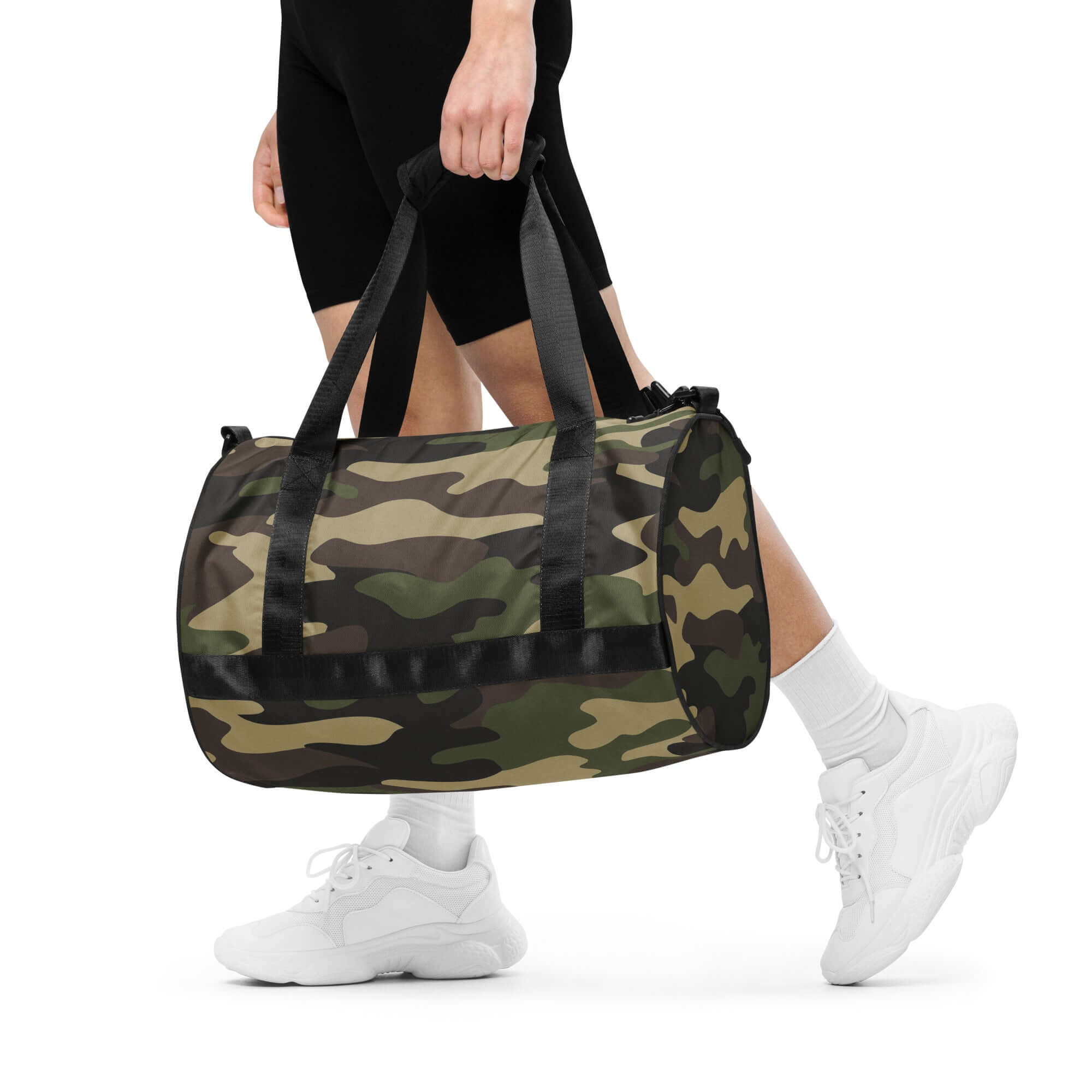 Camo Gym Bag | Classic Green Camouflage Camo Colors