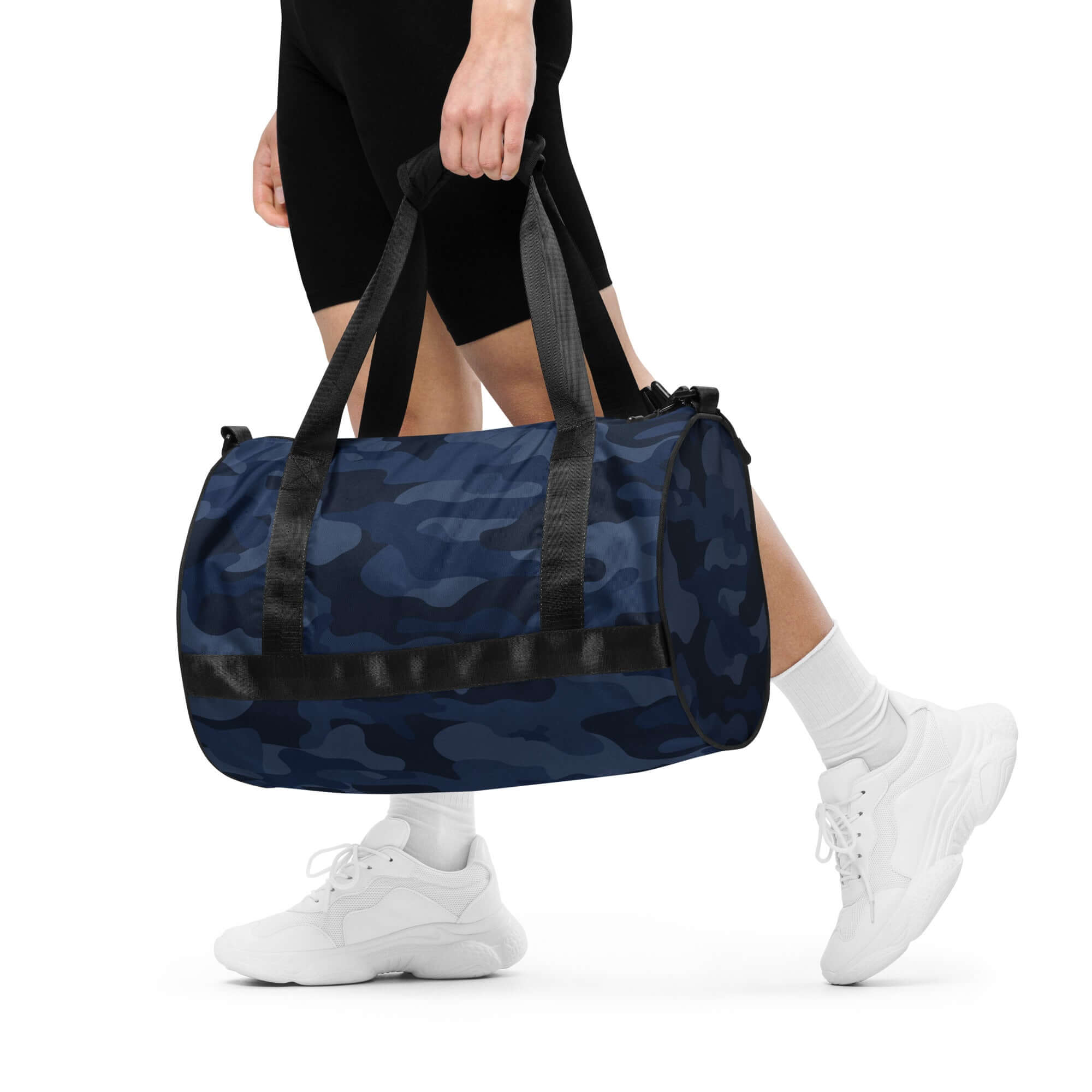 Camo Gym Bag | Deep Blue Camo Colors