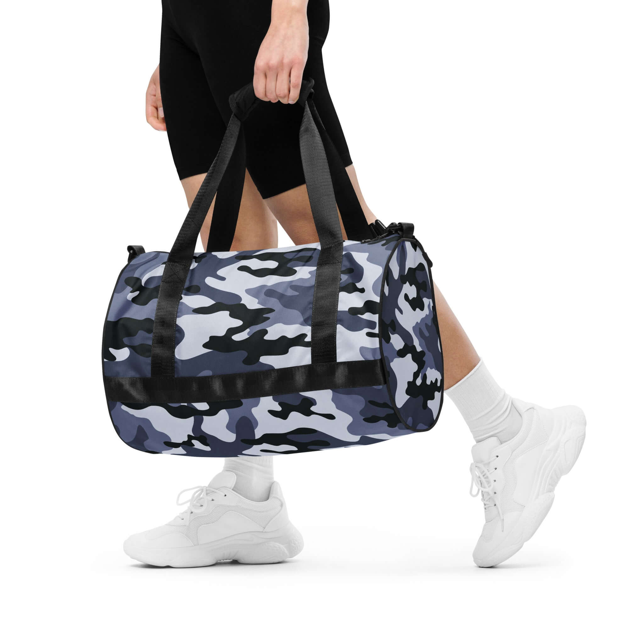 Camo Gym Bag | Light Blue Camo Colors