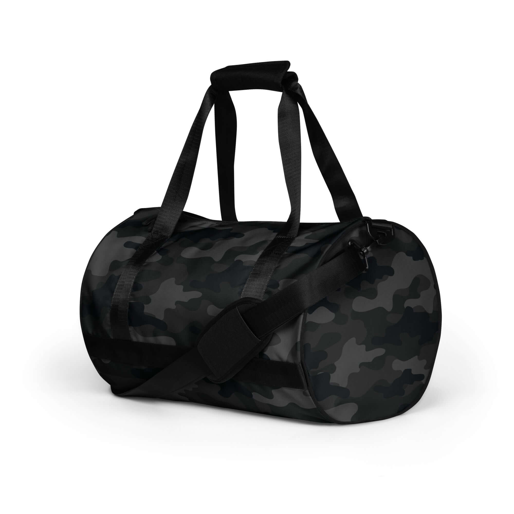 Camo Gym Bag | Black Camouflage Camo Colors