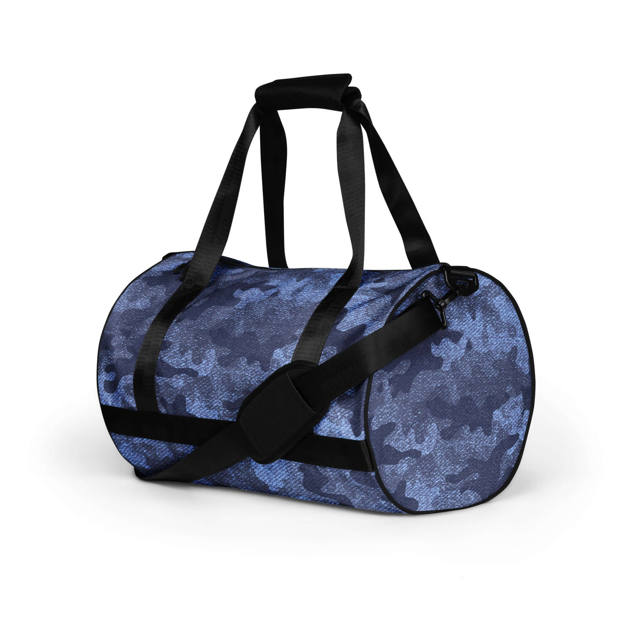 Camo Gym Bag | Denim Blue Camo Colors
