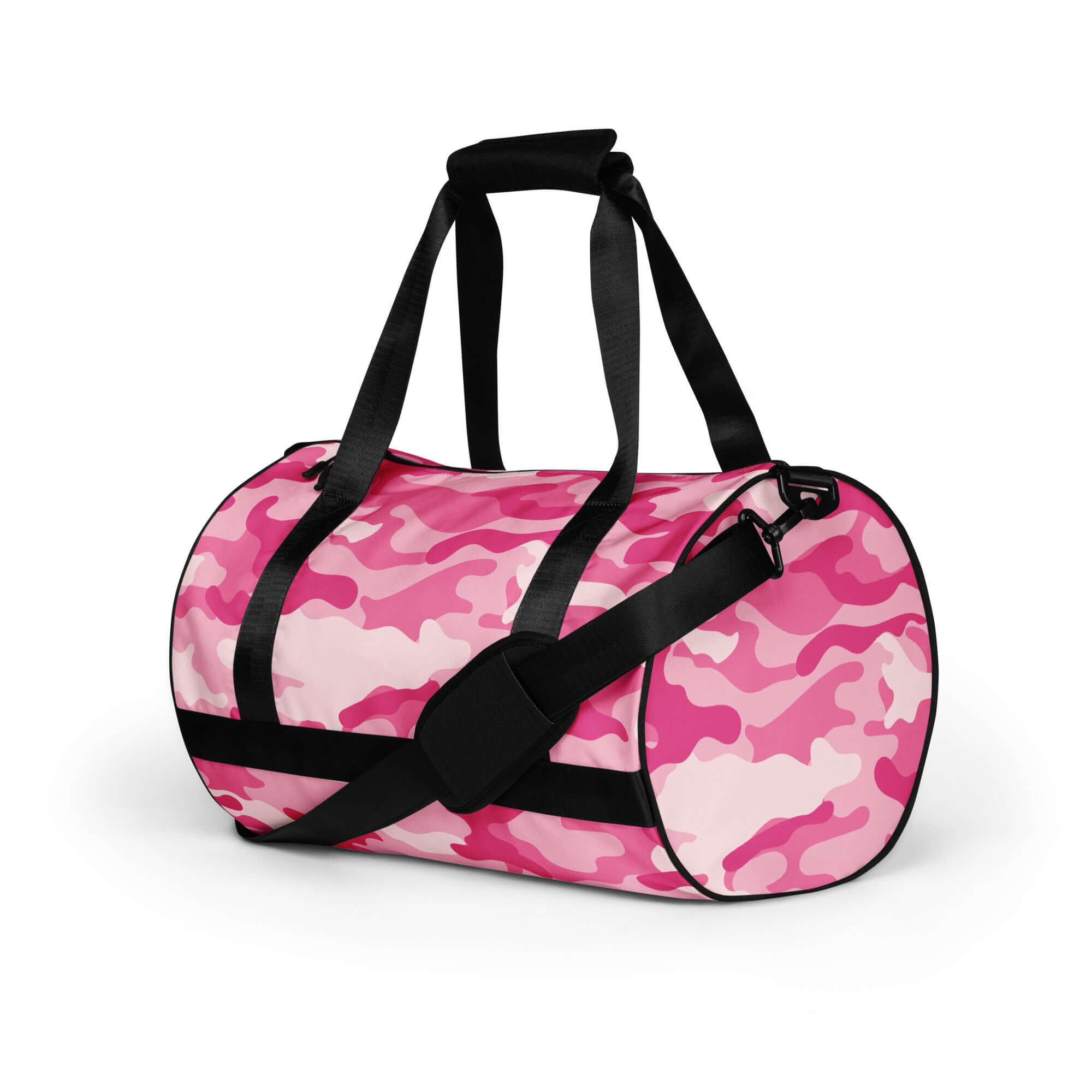 Camo Gym Bag | Lavender Pink Camo Colors