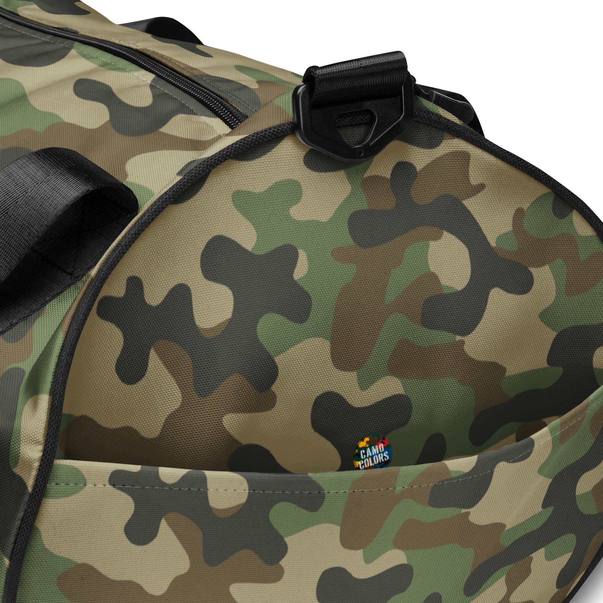Camo Gym Bag | Military Brown Camo Colors
