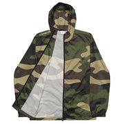 Men's Windbreaker | Classic Green Camo Camo Colors