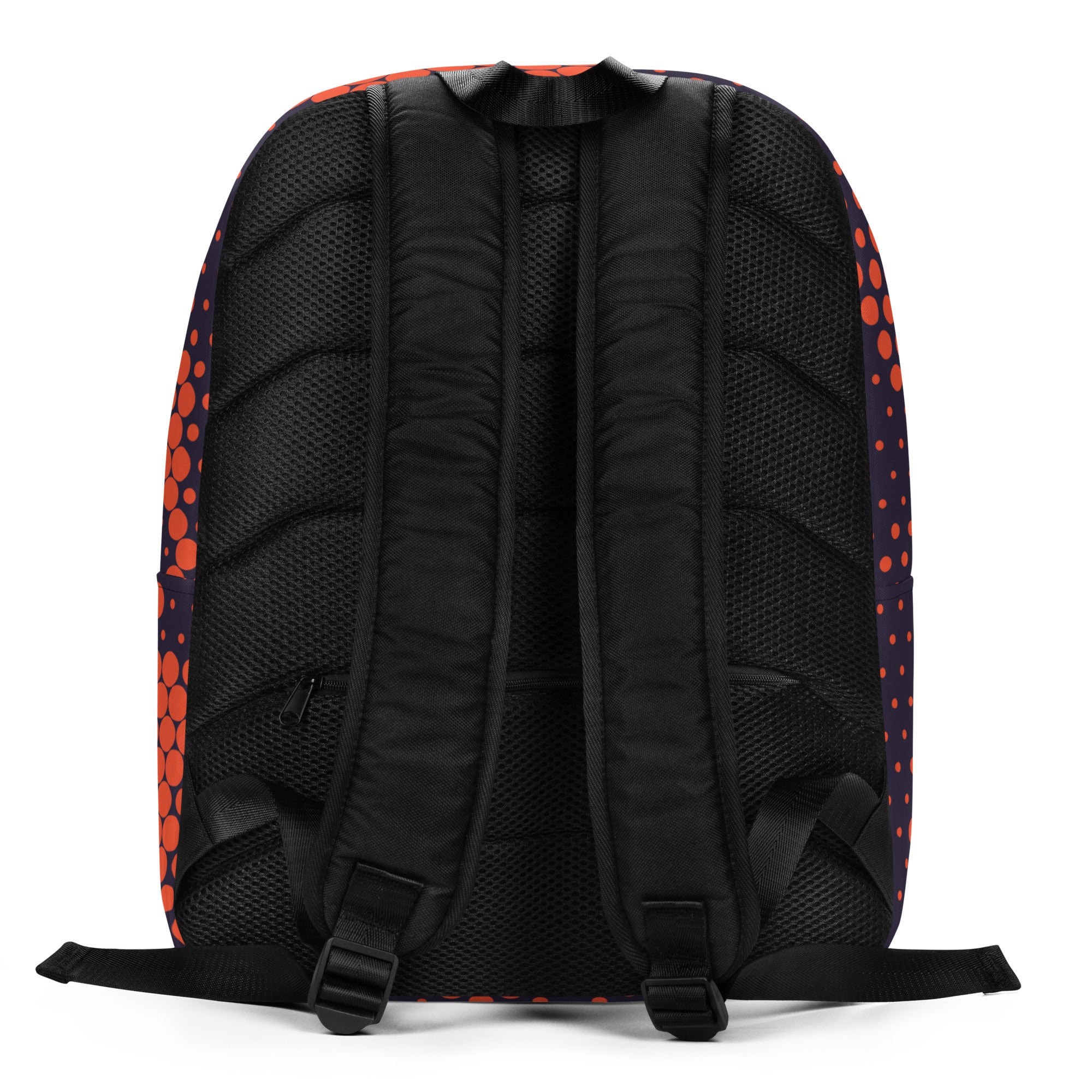 Minimalist Backpack | Orange & Blue Digital Camouflage Camo Colors