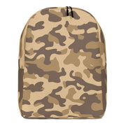 Minimalist Backpack | Khaki Camouflage Camo Colors