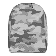 Minimalist Backpack | Gray Digital Camouflage Camo Colors