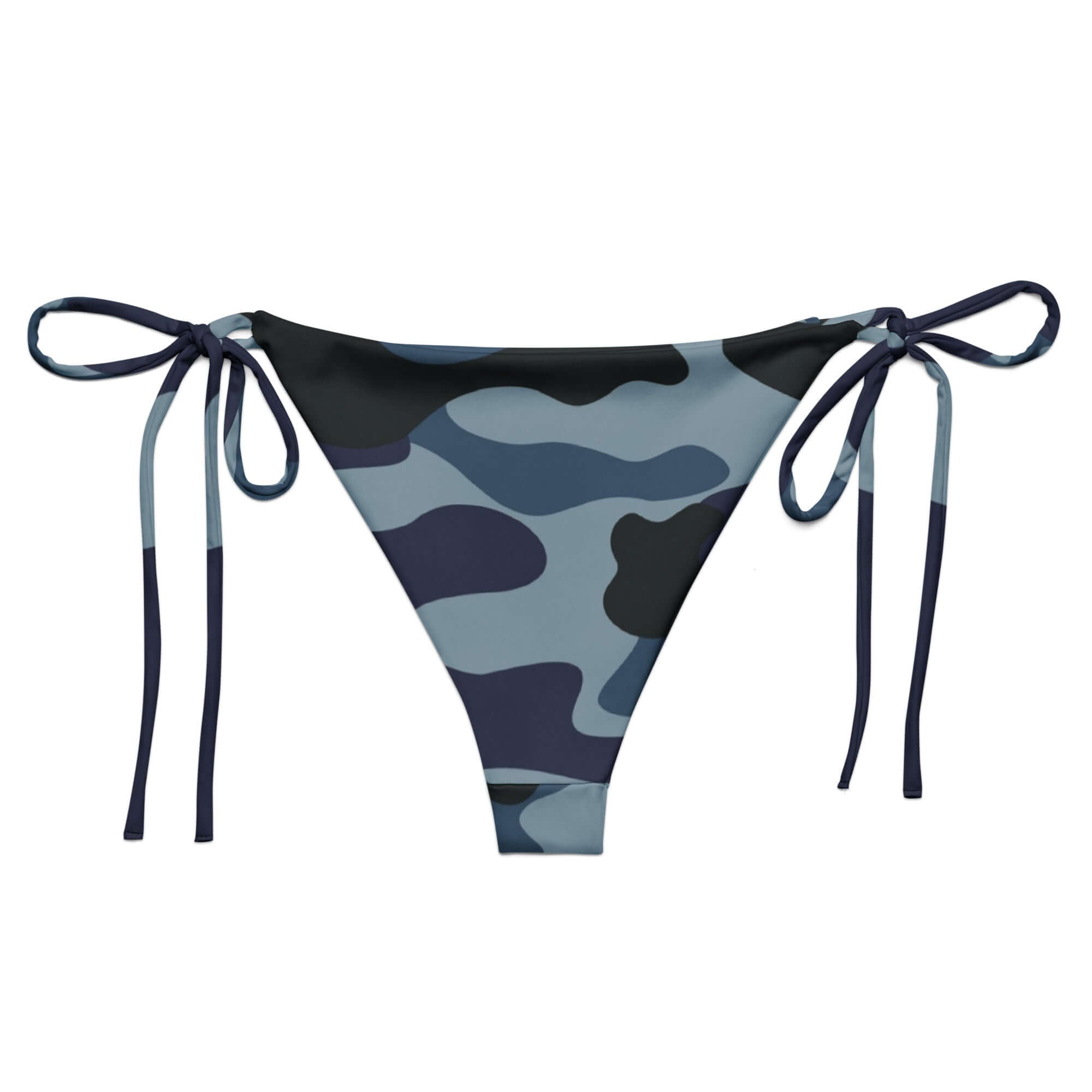 Blue Camo String Bikini Bottom | Army Style | Camo Colors
