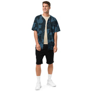 Camo Baseball Jersey | Military Blue Camouflage Style Camo Colors