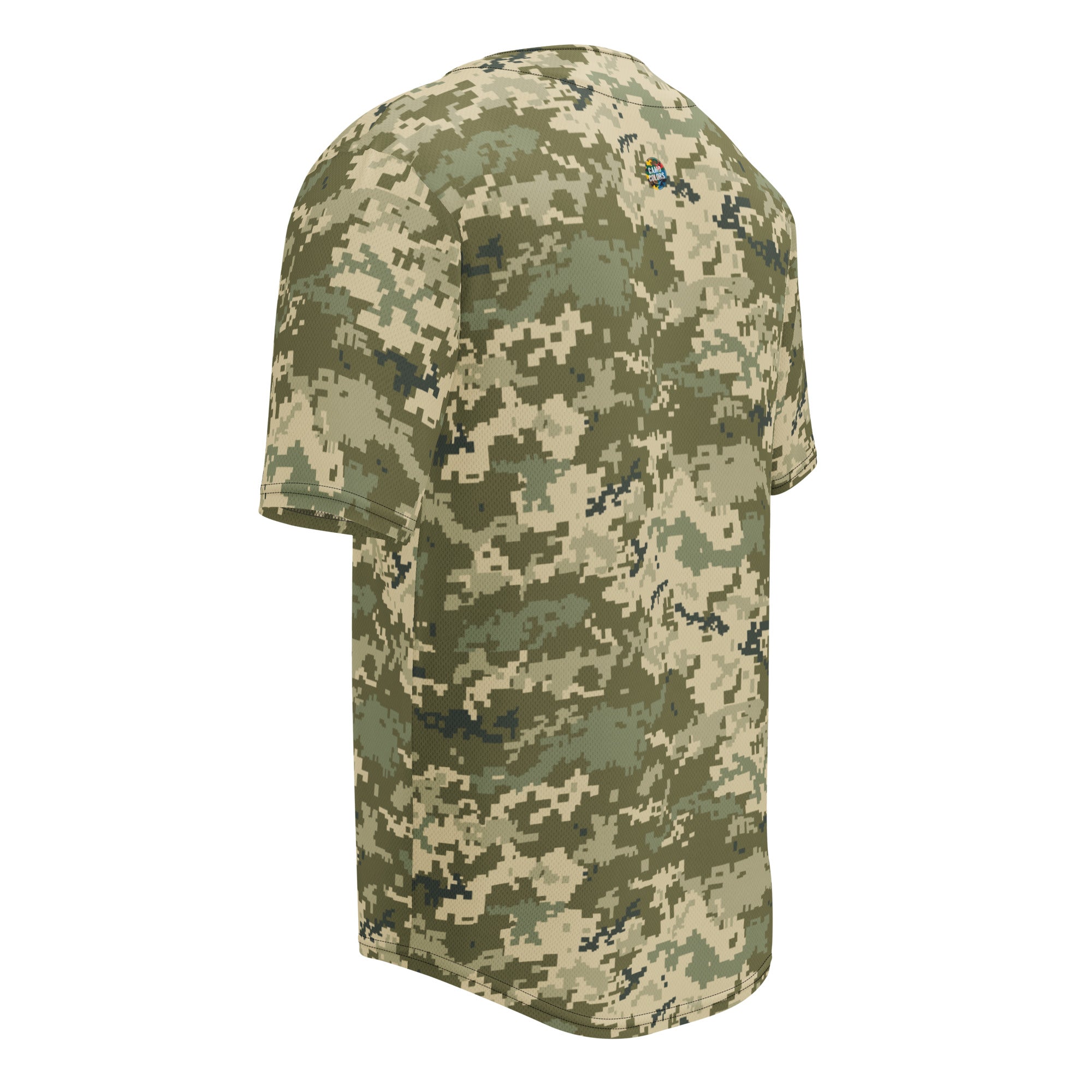 Green Camo Baseball Jersey | Ukraine Green Camouflage Camo Colors