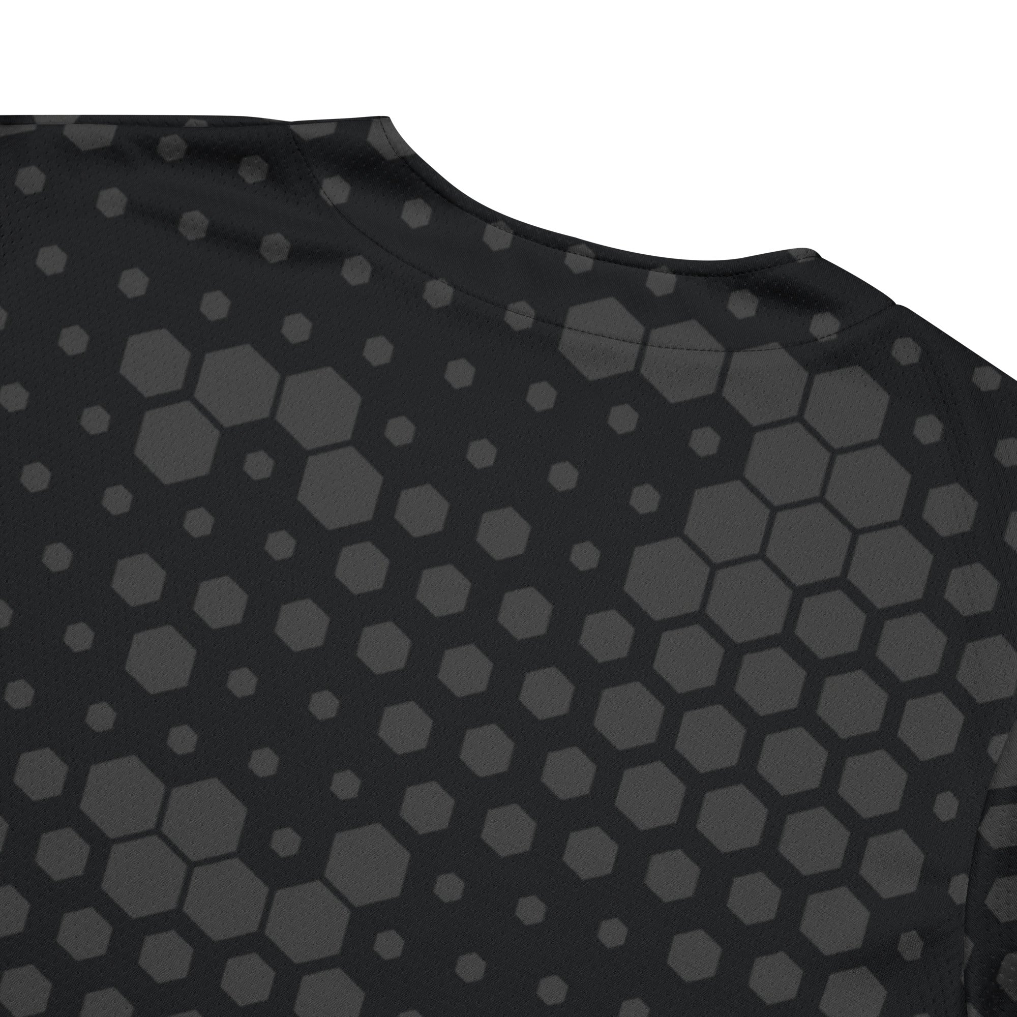 Camo Baseball Jersey | Stylish Black Hive Style Camo Colors