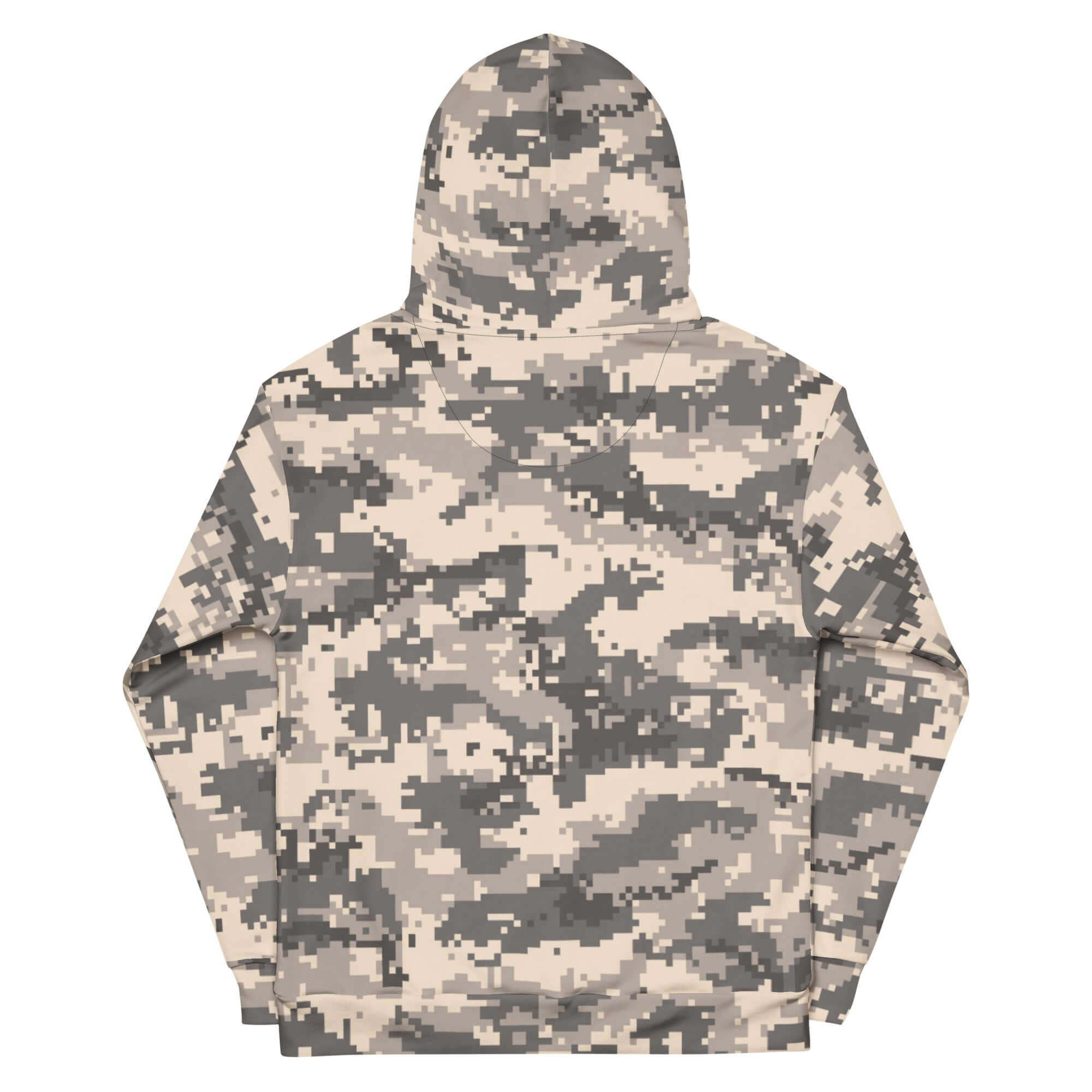 Brown Desert Digital Camouflage Hoodie | Soft and Heavy | Camo Colors