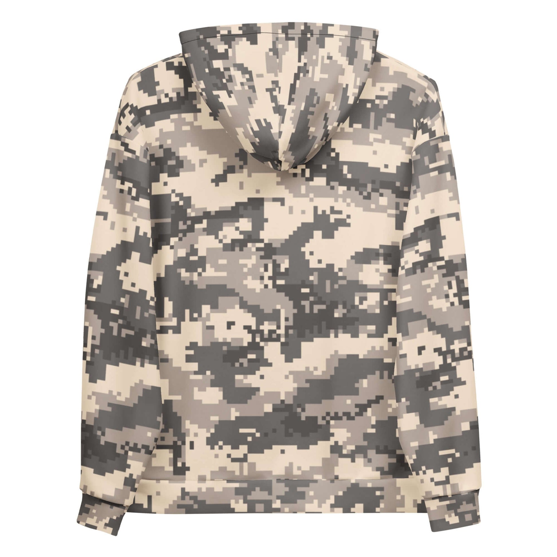 Brown Desert Digital Camouflage Hoodie | Soft and Heavy | Camo Colors