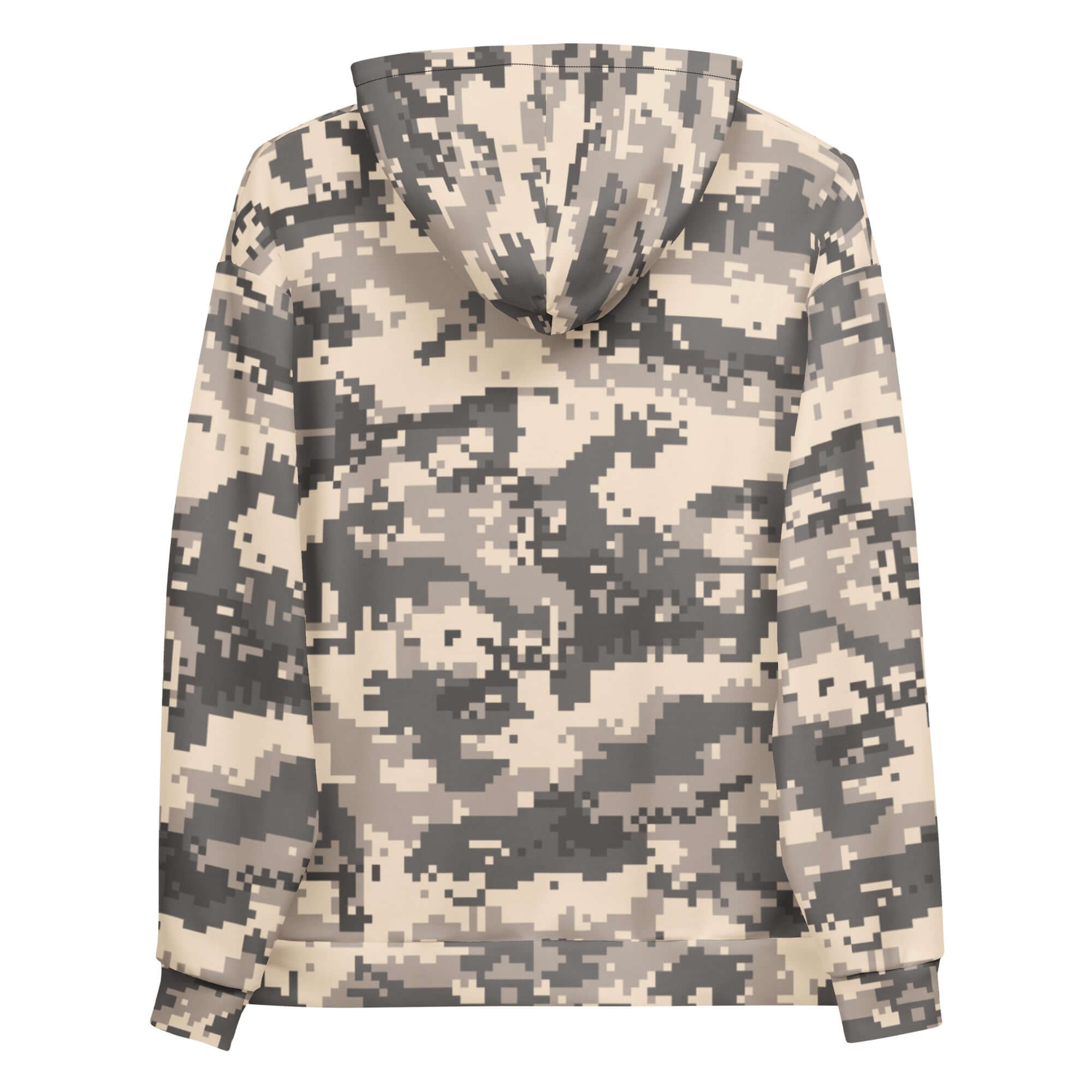 Brown Desert Digital Camouflage Hoodie | Soft and Heavy | Camo Colors