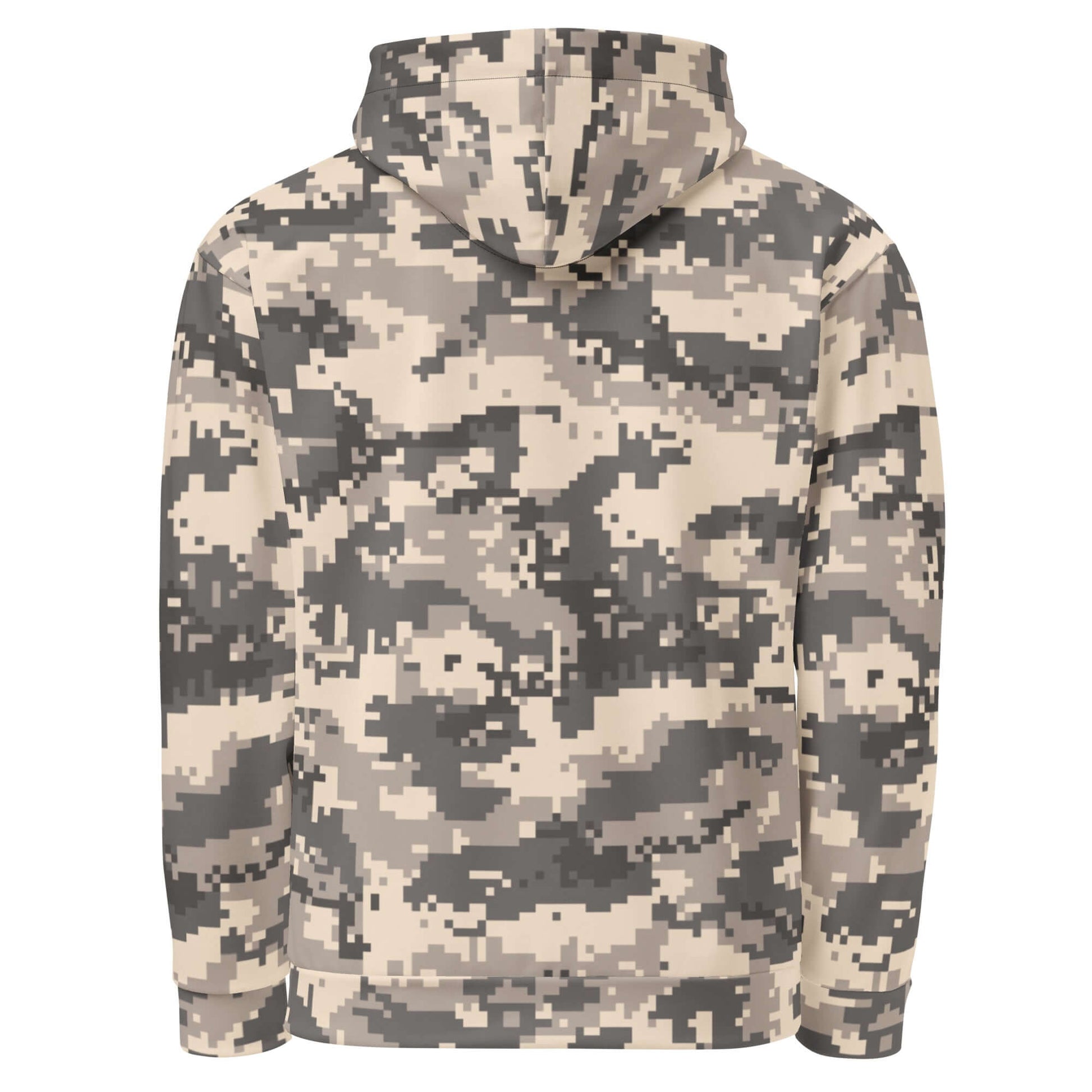 Brown Desert Digital Camouflage Hoodie | Soft and Heavy | Camo Colors