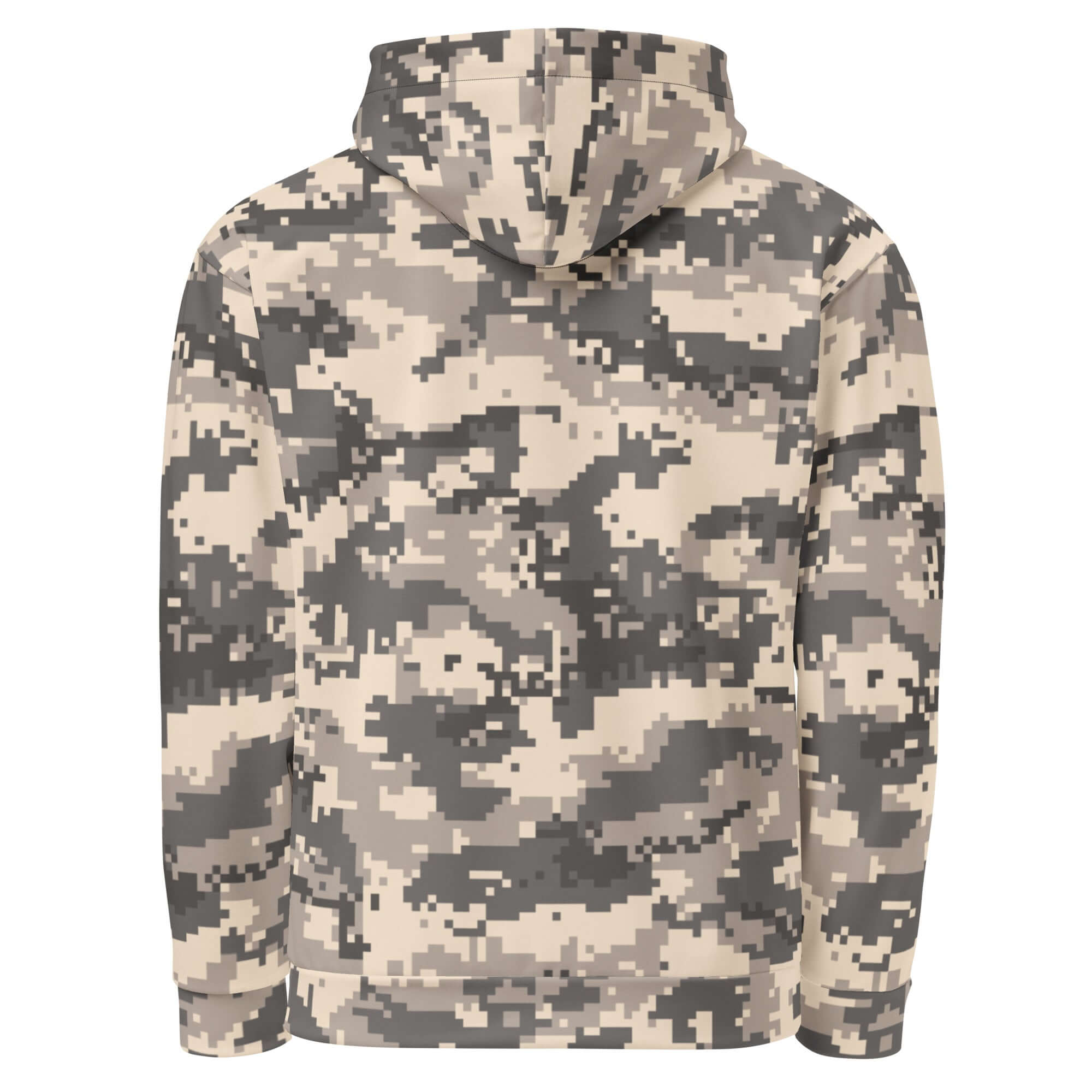 Brown Desert Digital Camouflage Hoodie | Soft and Heavy | Camo Colors