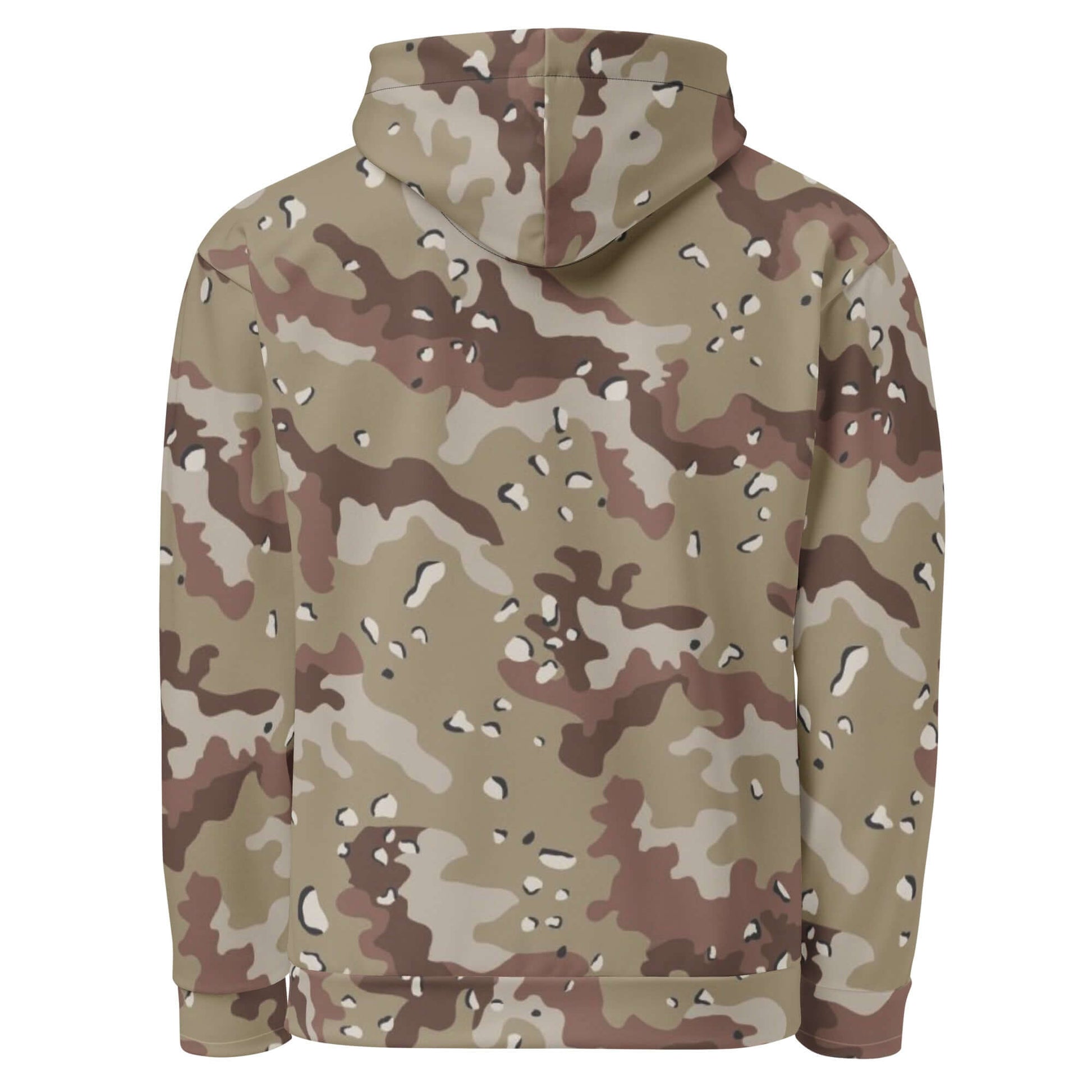 Army Style Hoodie | Brown Desert Camouflage | Camo Colors