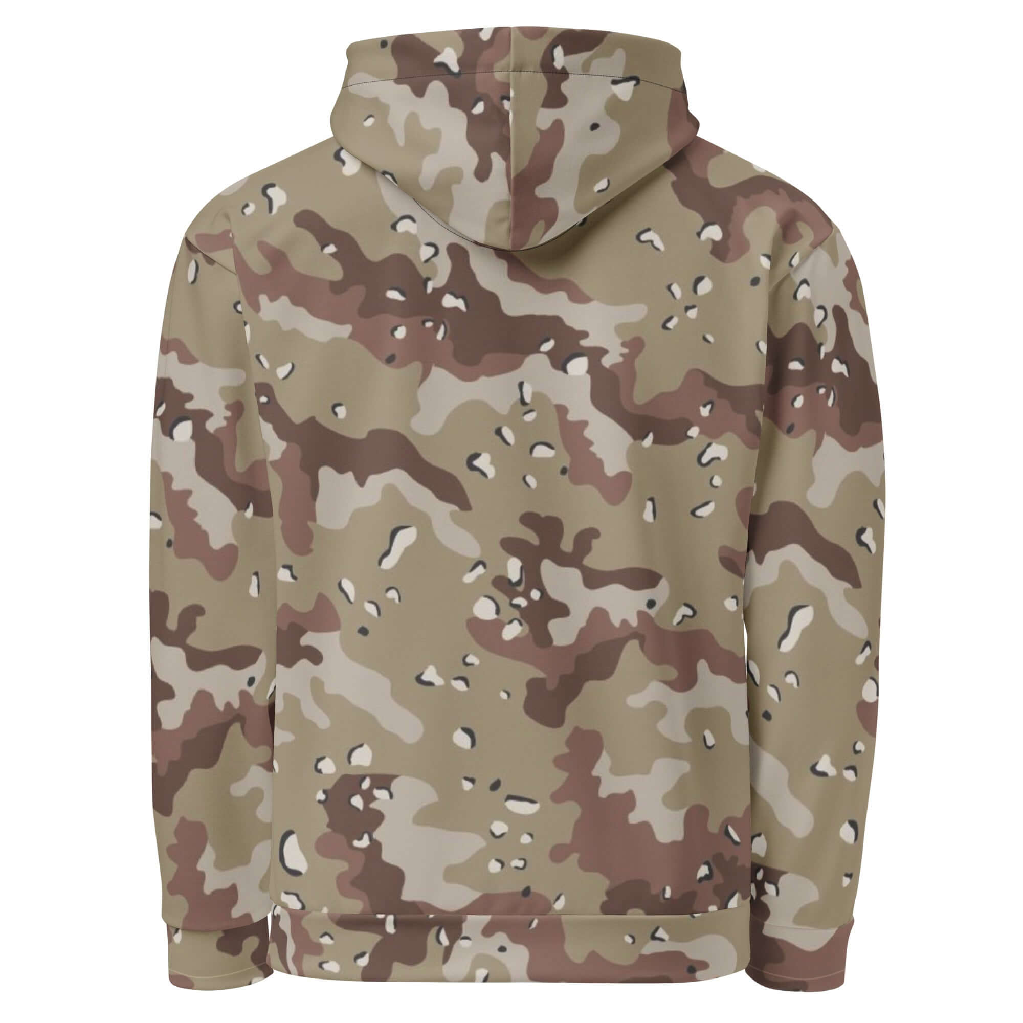 Army Style Hoodie | Brown Desert Camouflage | Camo Colors