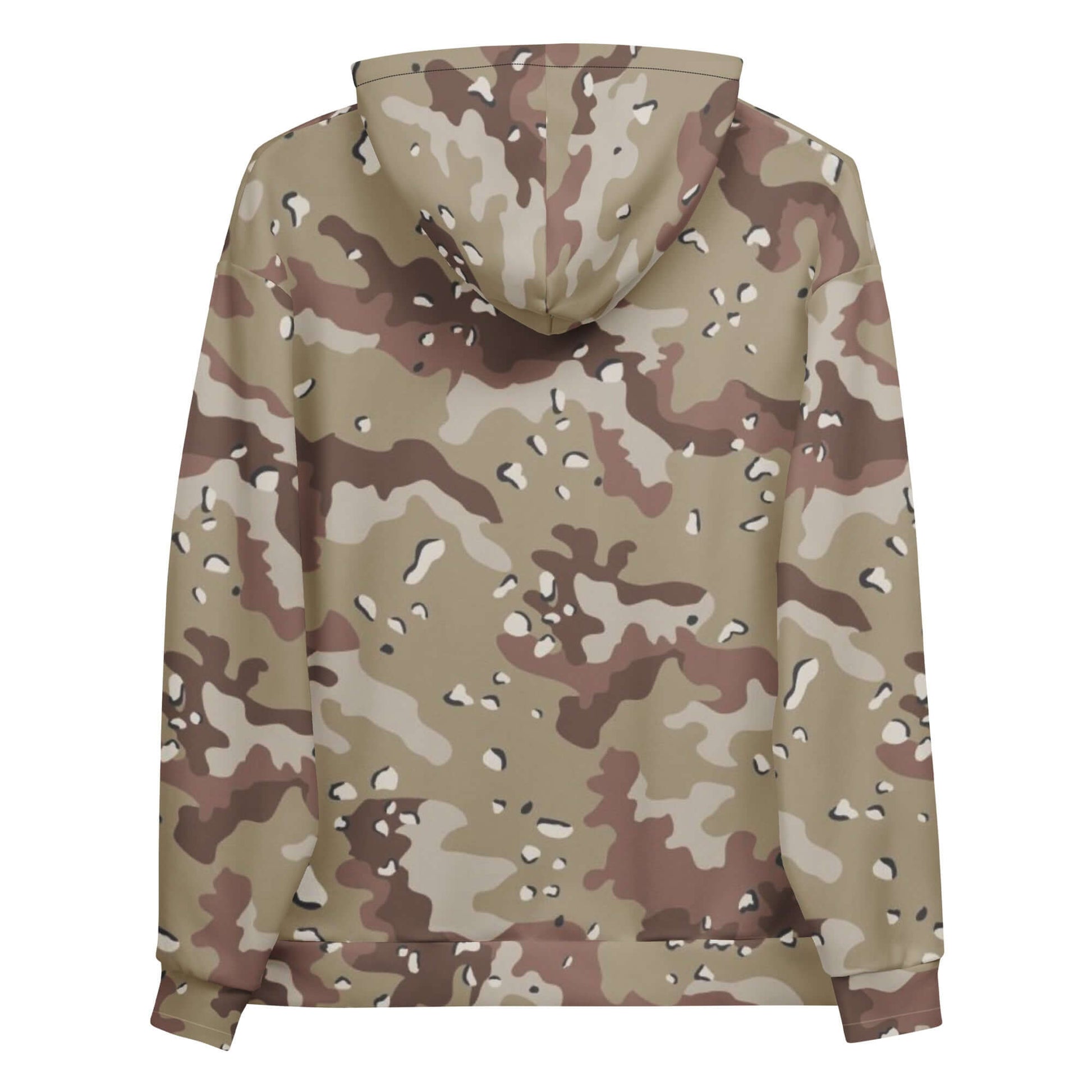 Army Style Hoodie | Brown Desert Camouflage | Camo Colors