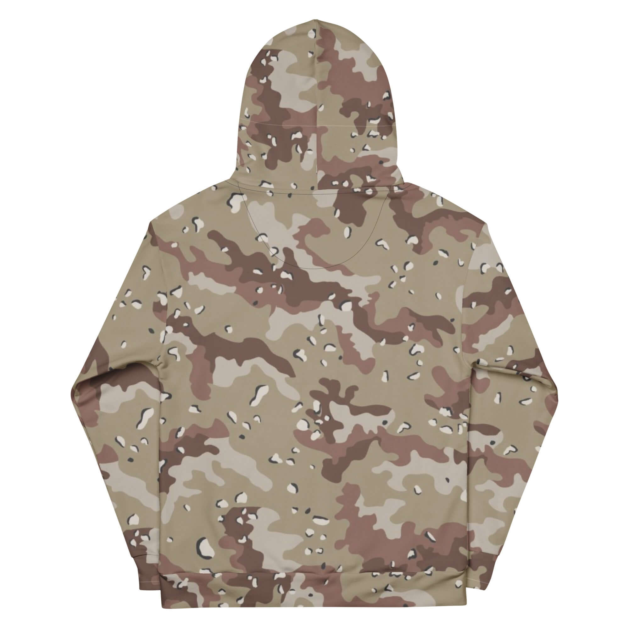 Army Style Hoodie | Brown Desert Camouflage | Camo Colors